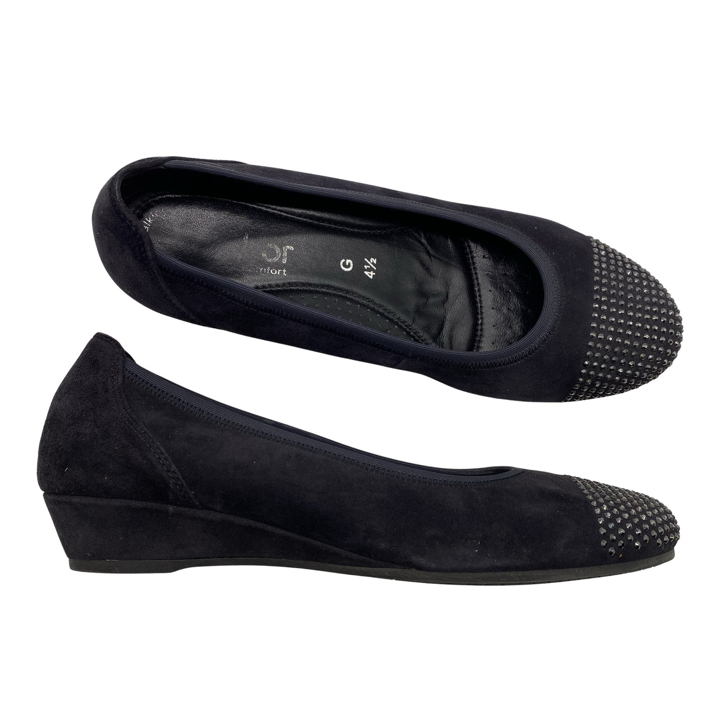 Unisex Gabor - Baleriinad, suurus 37 - Must (1)