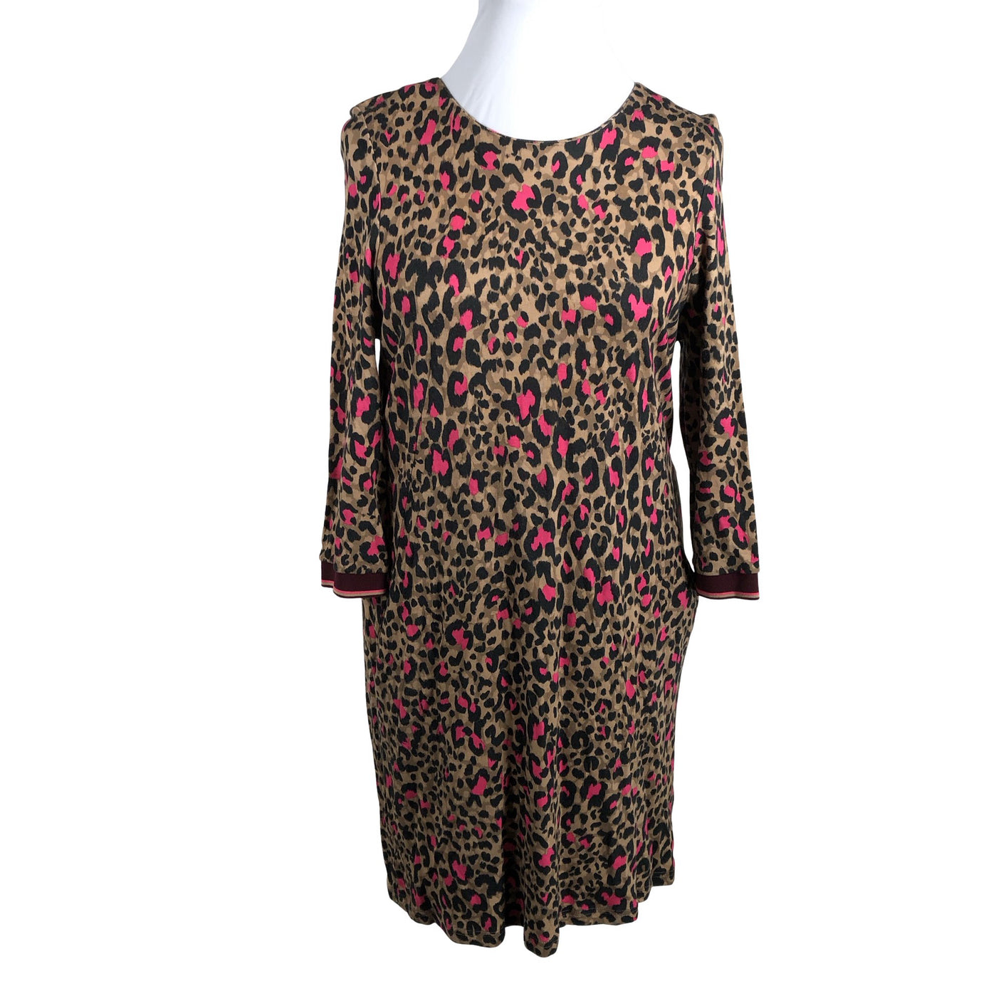 Unisex Ouì - Trikotaažist kleit, suurus 44 - Pruun (1)