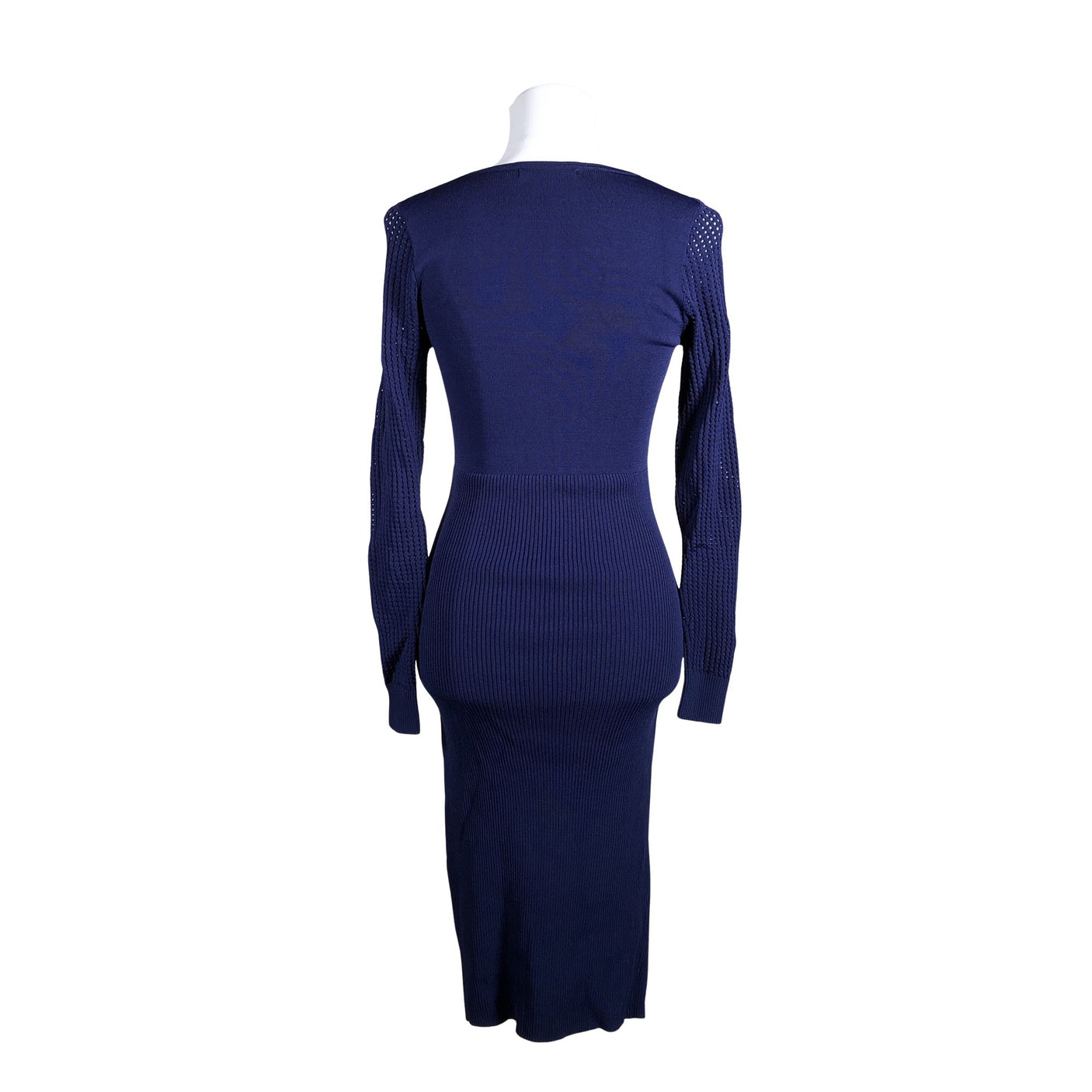 Unisex Karen Millen - Kootud kleit, suurus 36 - Sinine (2)
