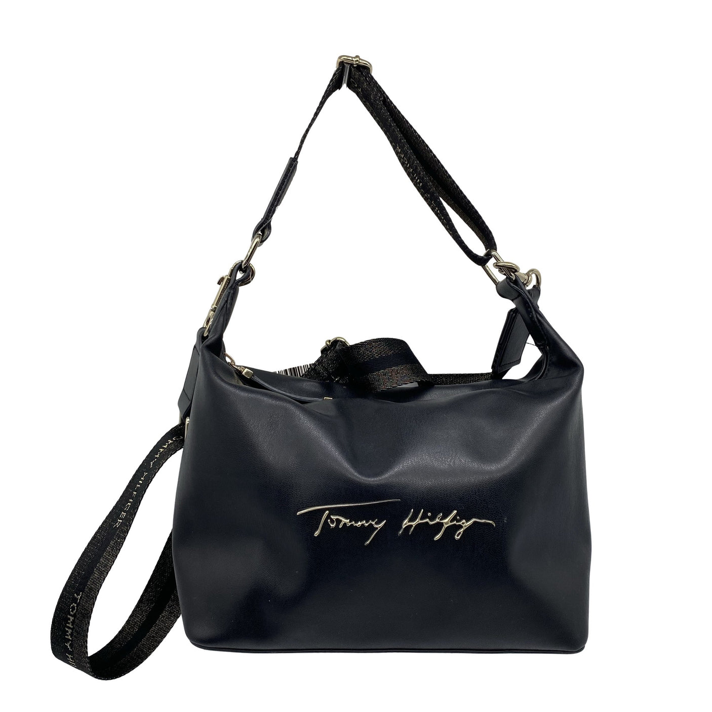 Unisex Tommy Hilfiger - Õlakott, suurus Midi - Must (1)