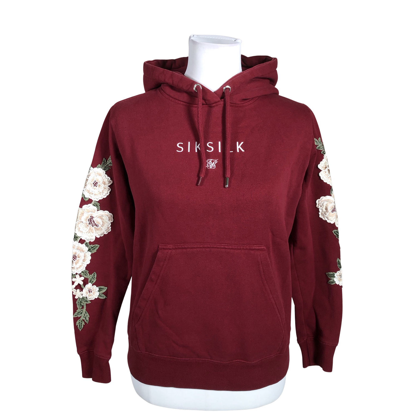 Unisex Siksilk - Dressipluus, suurus 38 - Veinipunane (1)