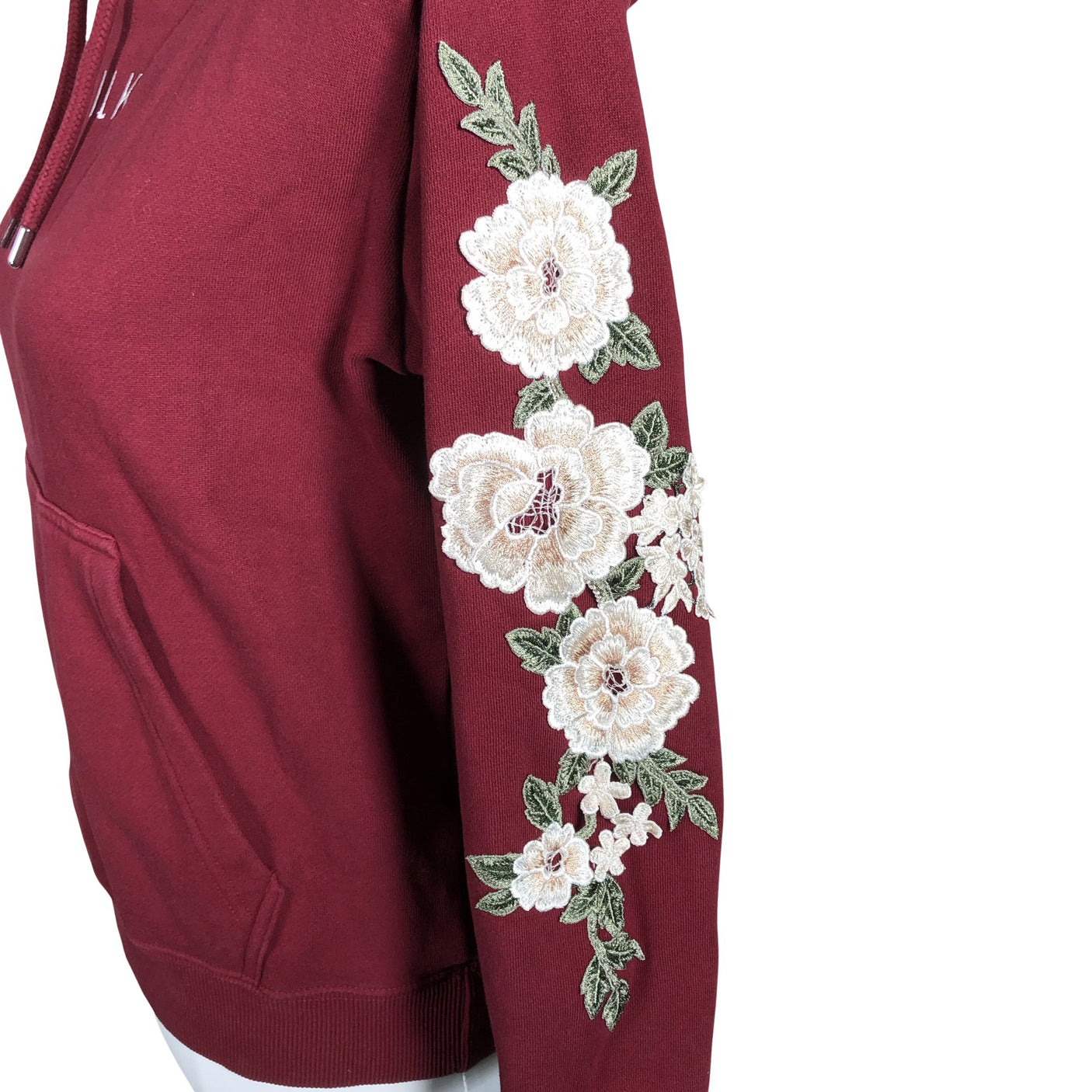 Unisex Siksilk - Dressipluus, suurus 38 - Veinipunane (2)