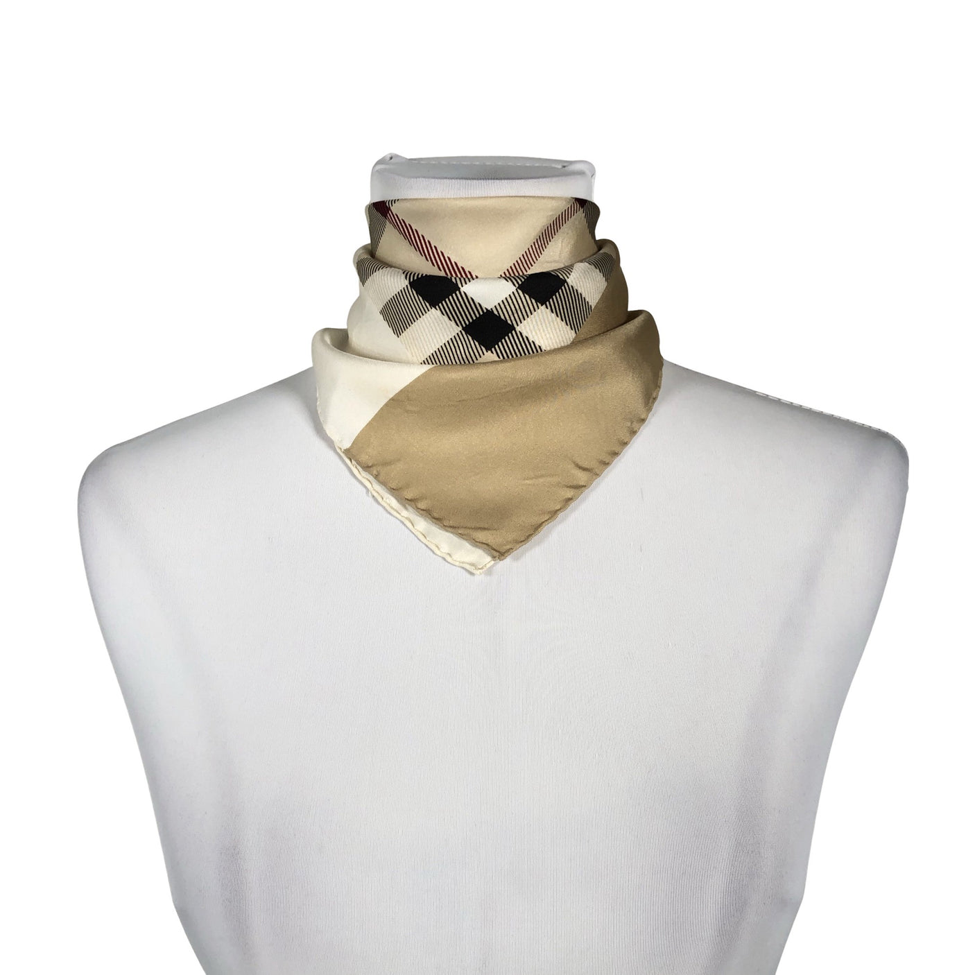 Unisex Burberry - Õhuke sall, suurus Mini - Beige (1)