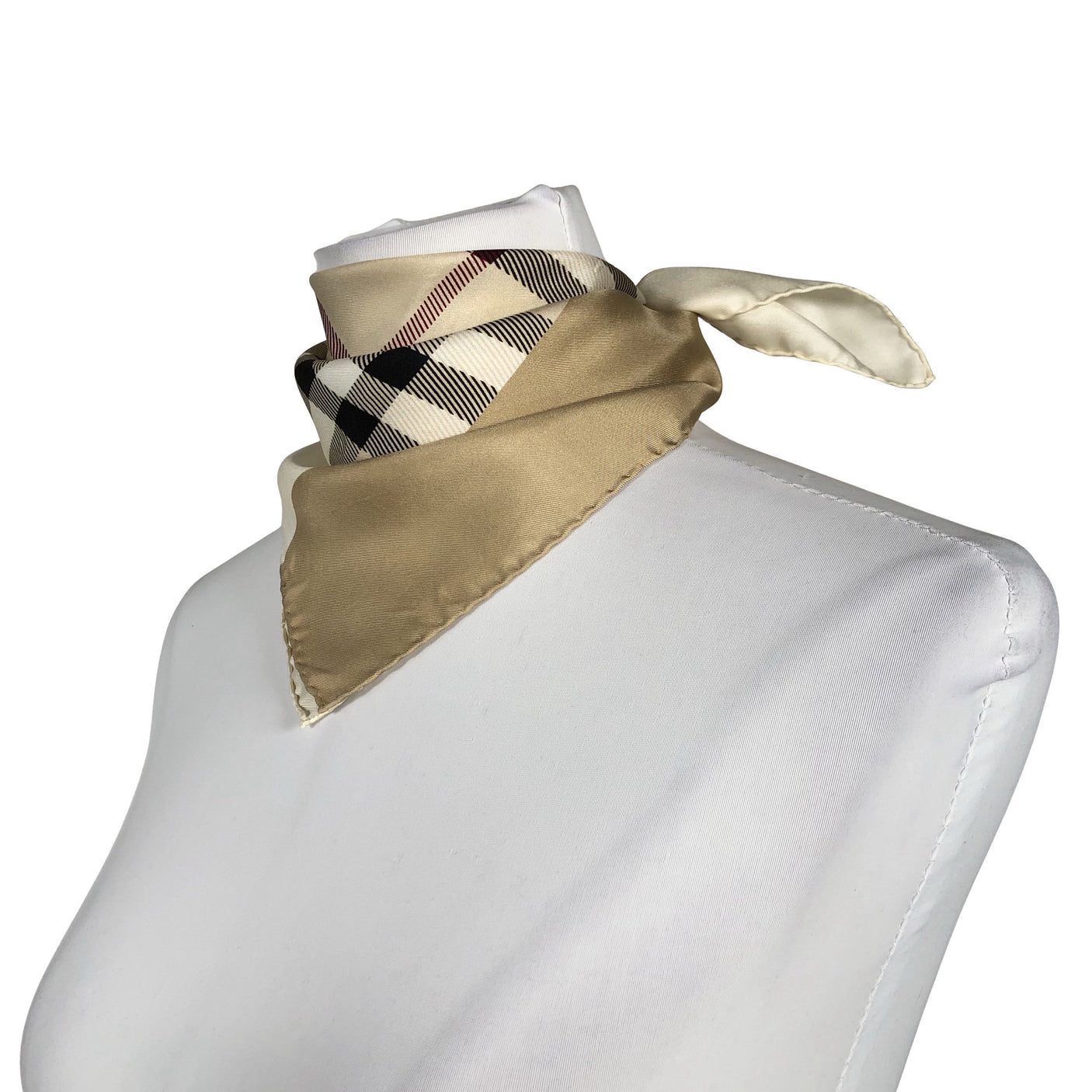 Unisex Burberry - Õhuke sall, suurus Mini - Beige (2)