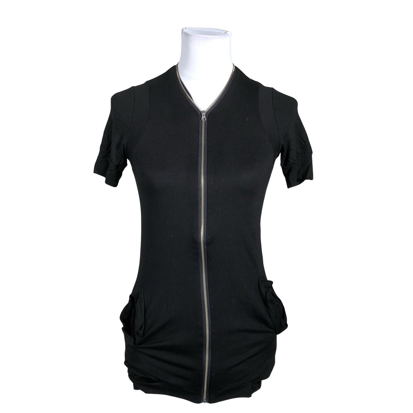 Unisex 2OR+BYYAT - Trikotaažist tuunika, suurus 36 - Must (1)