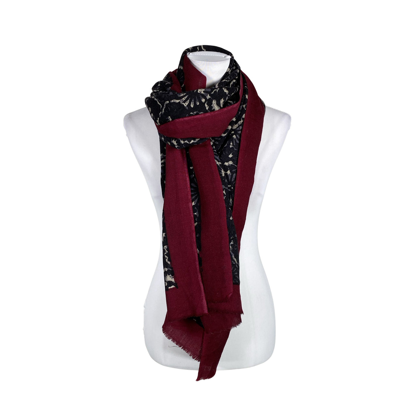 Unisex Noa Noa - Õhuke sall, suurus Maxi - Must (1)