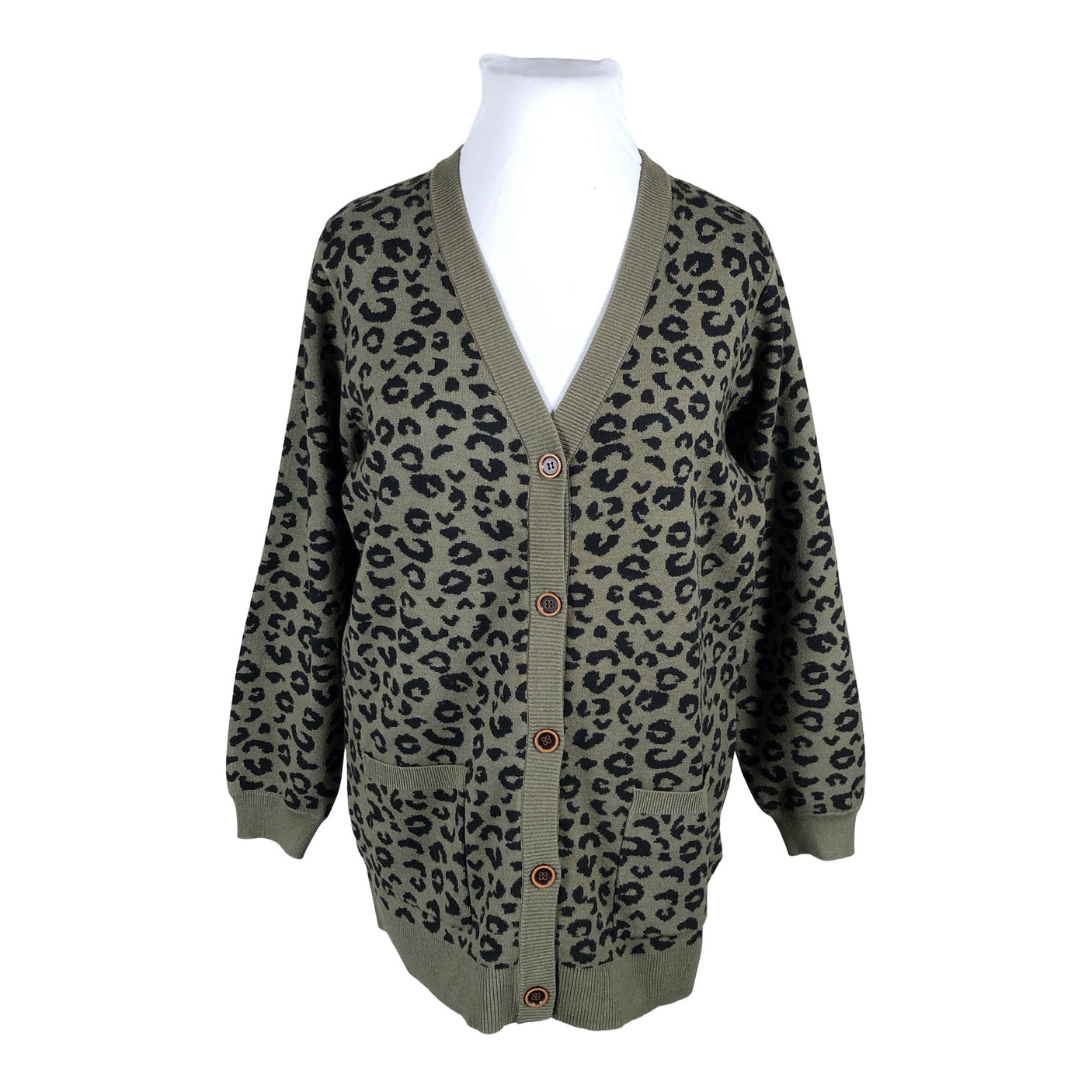 Unisex Ze-Ze - Kardigan, suurus 42 - Roheline (1)