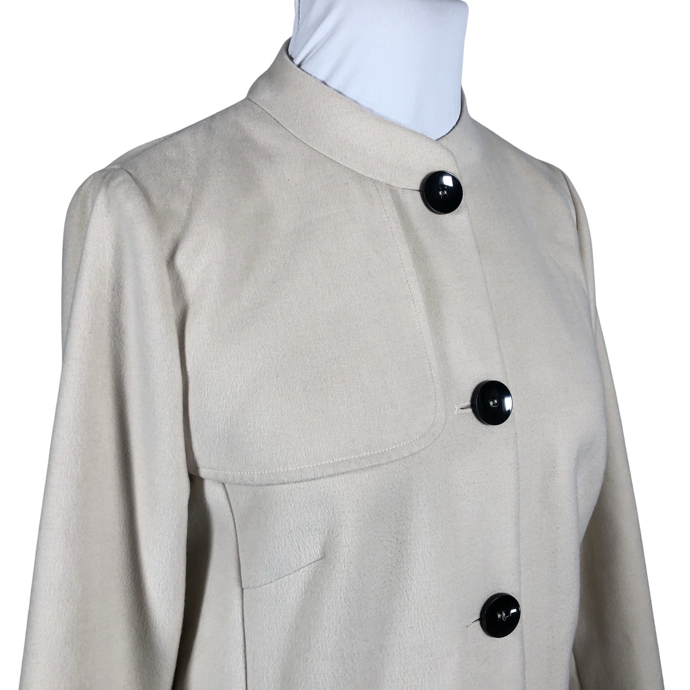 Unisex Gerry Weber - Villane mantel, suurus 42 - Beige (3)