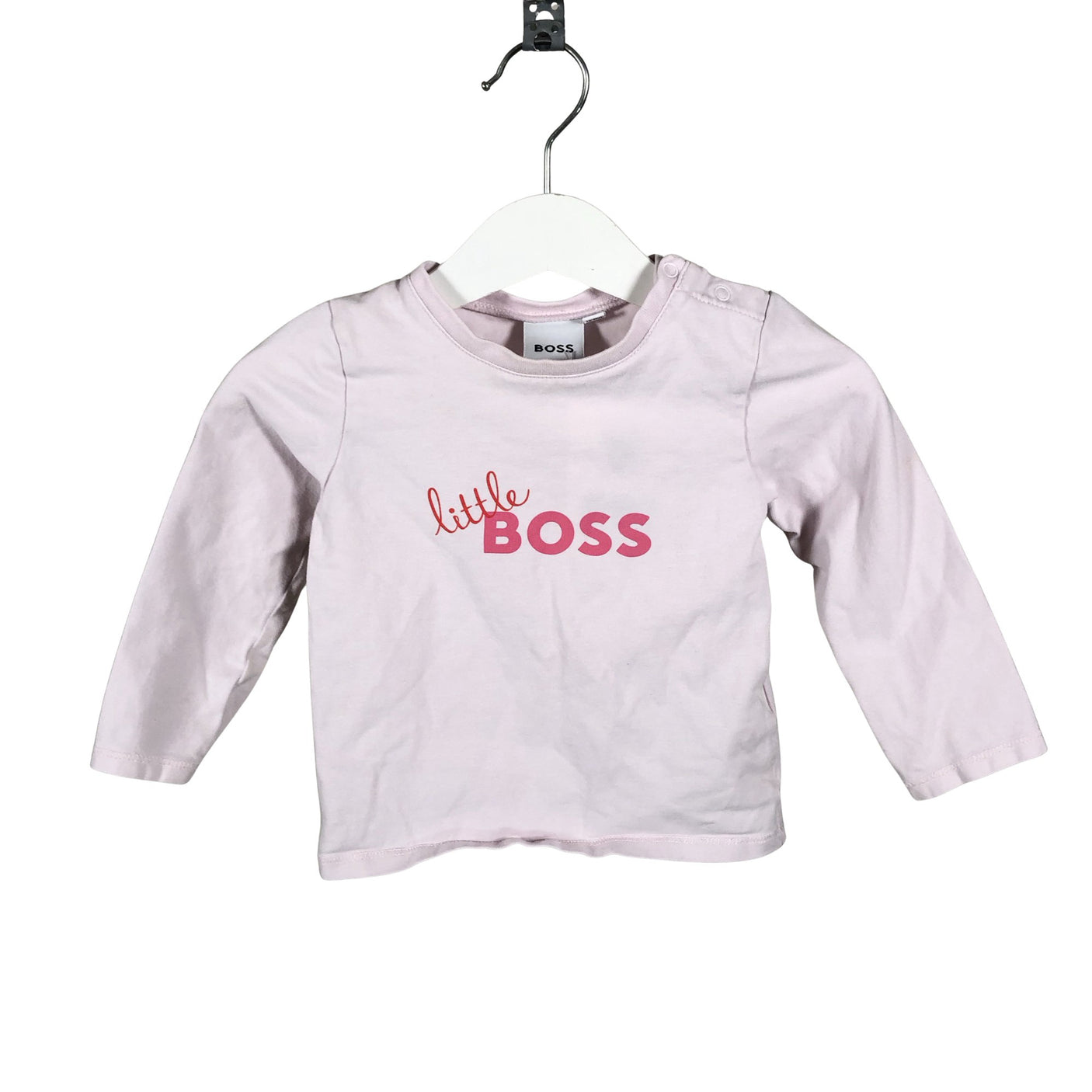 Unisex Hugo Boss - Trikotaažist pluus, suurus 74 - 80 - Heleroosa (1)