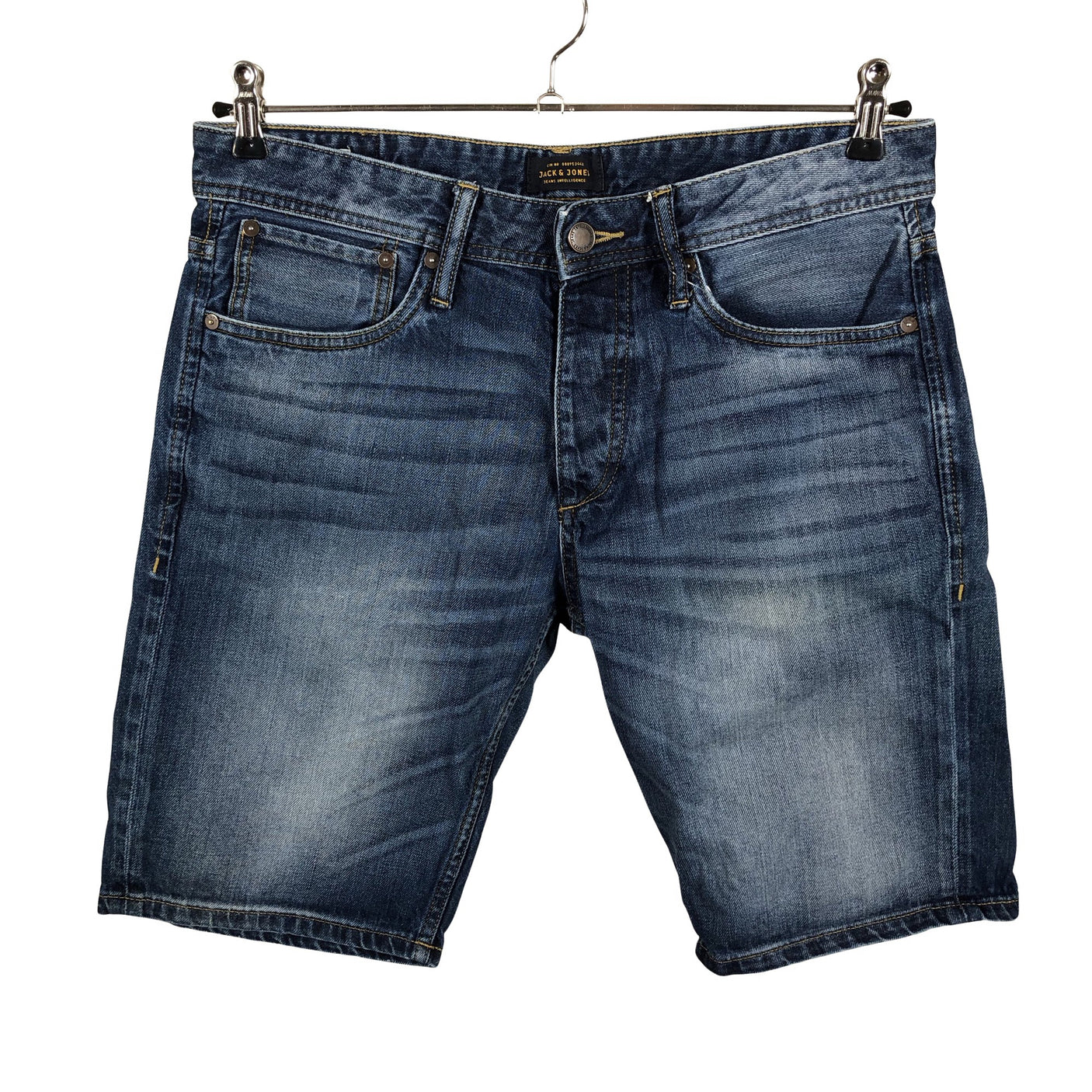 Unisex Jack & Jones - Teksast lühikesed püksid, suurus M - Sinine (1)