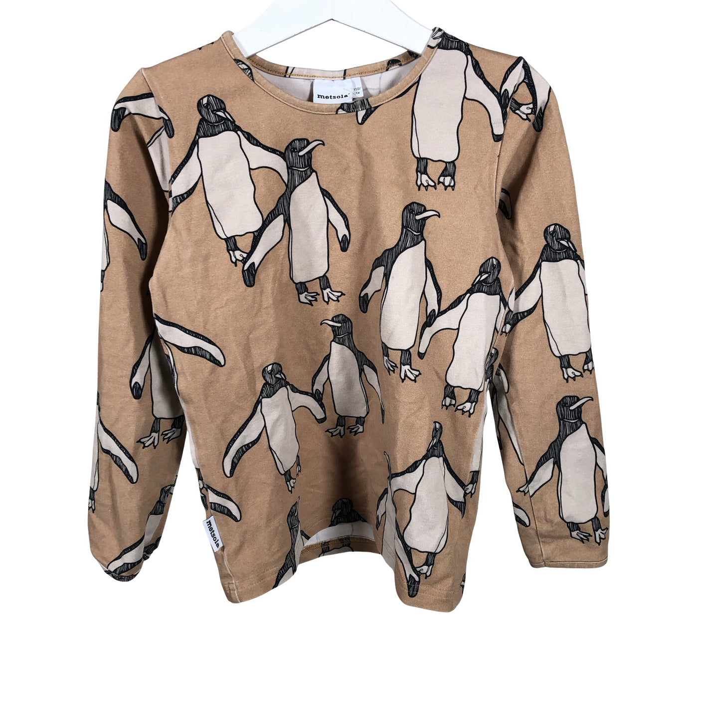 Unisex Metsola - Trikotaažist pluus, suurus 110 - 116 - Beige (1)