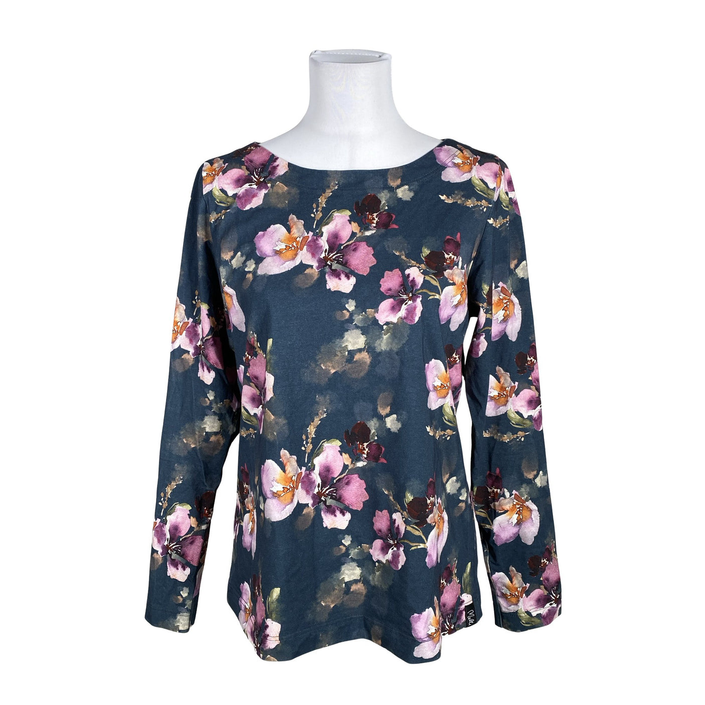 Unisex Melli - Trikotaažist pluus, suurus 40 - Sinine (1)