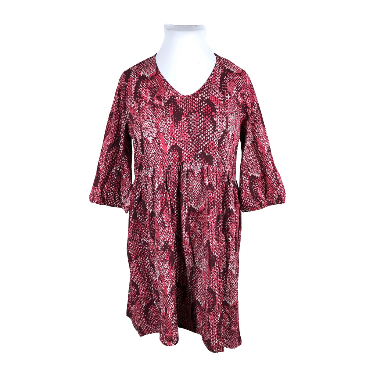 Unisex Ulla Popken - Trikotaažist kleit, suurus 42 - Lilla (1)