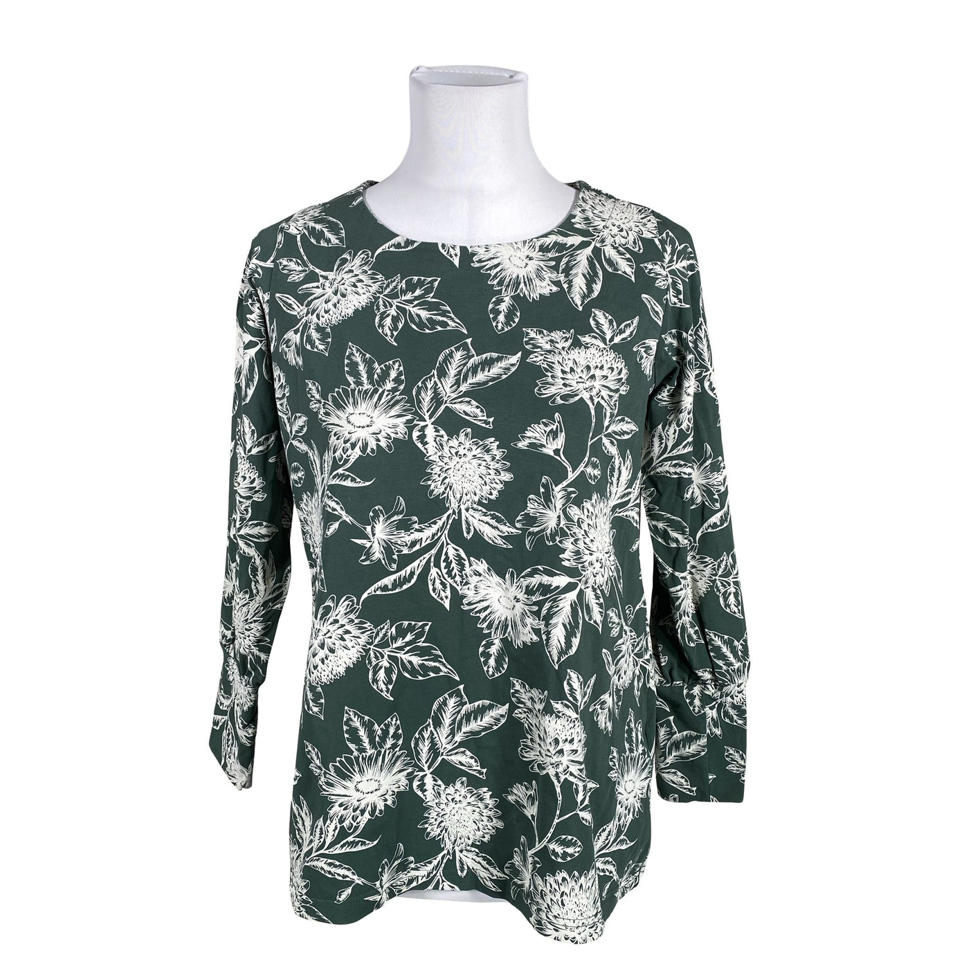 Unisex Puuvillatehdas - Trikotaažist pluus, suurus 38 - Roheline (1)