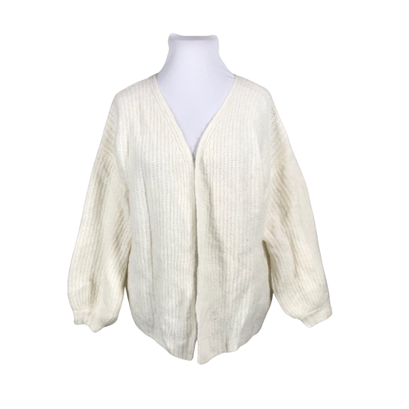 Unisex Nanso - Kardigan, suurus 44 - Looduslik valge (1)