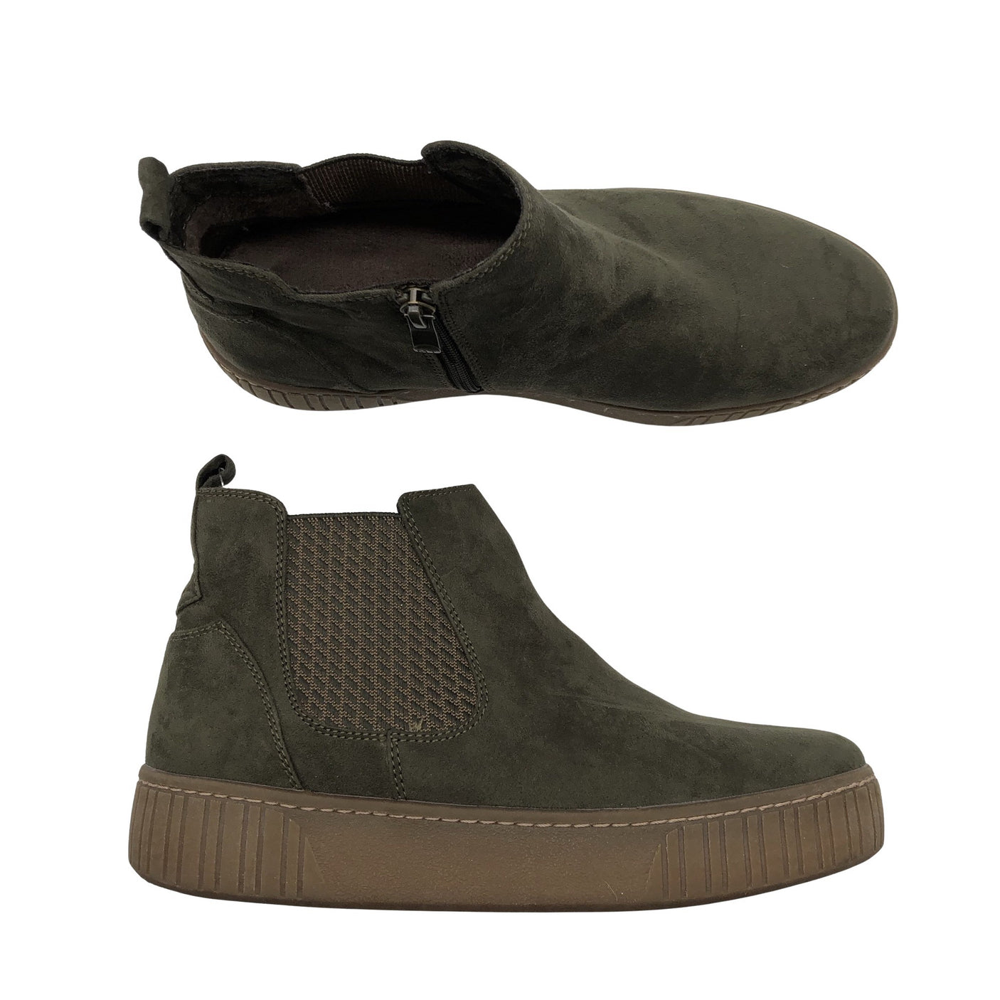 Unisex Marco Tozzi - Poolsaapad, suurus 39 - Roheline (1)