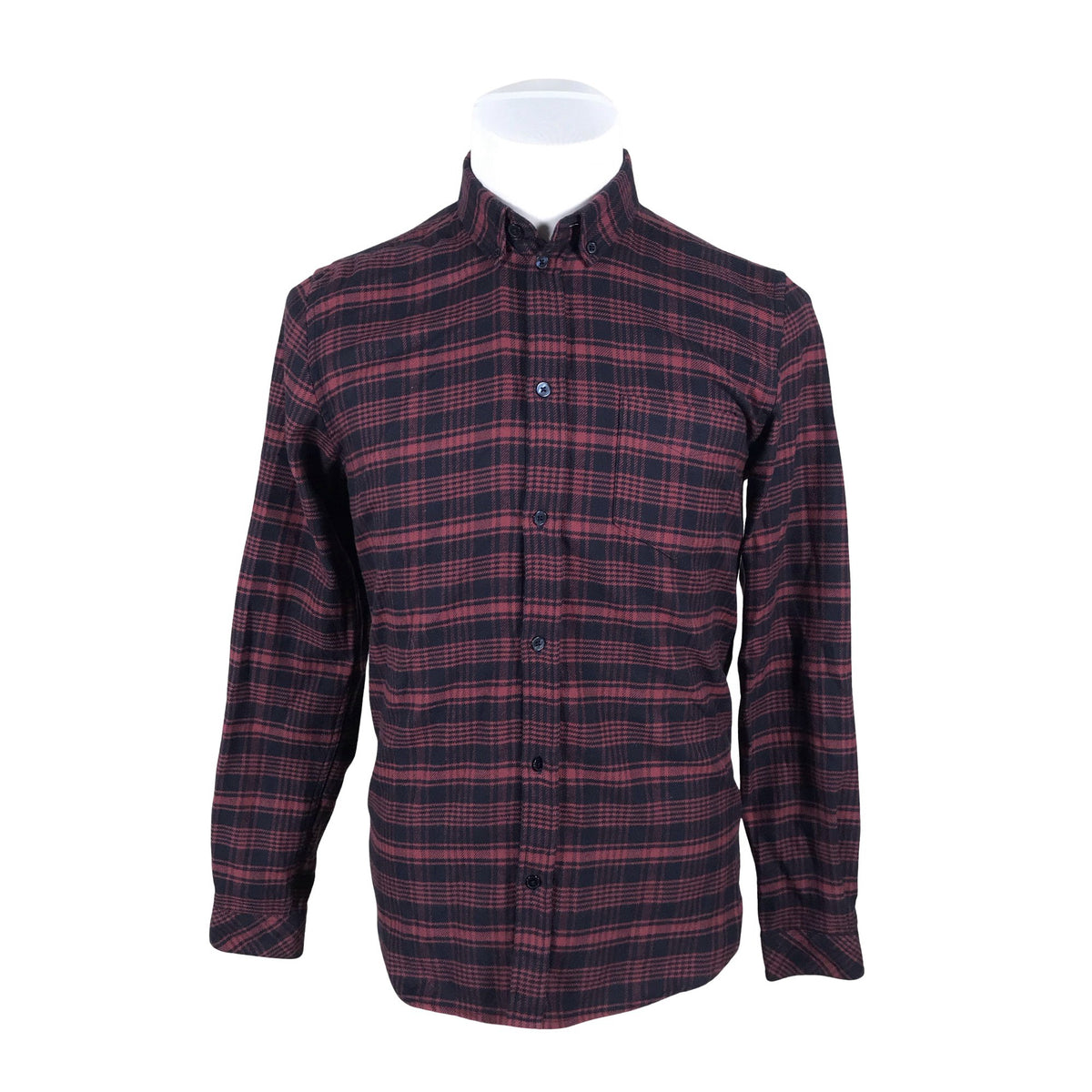 Unisex Samsoe&Samsoe - Flanellsärk, suurus M - Sinine (1)