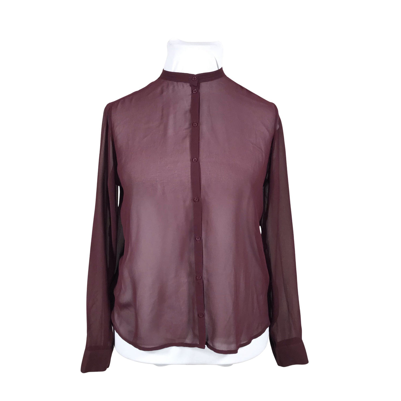 Unisex Samsoe&Samsoe - Pluus, suurus 42 - Veinipunane (1)