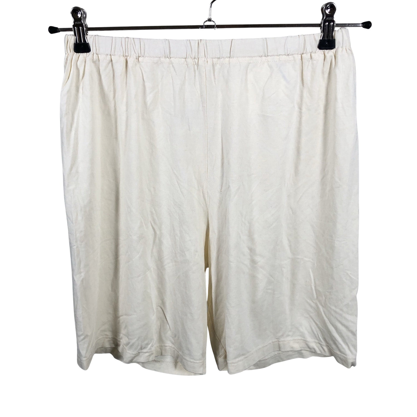 Unisex Nanso - Trikotaažist lühikesed püksid, suurus 38 - Looduslik valge (3)