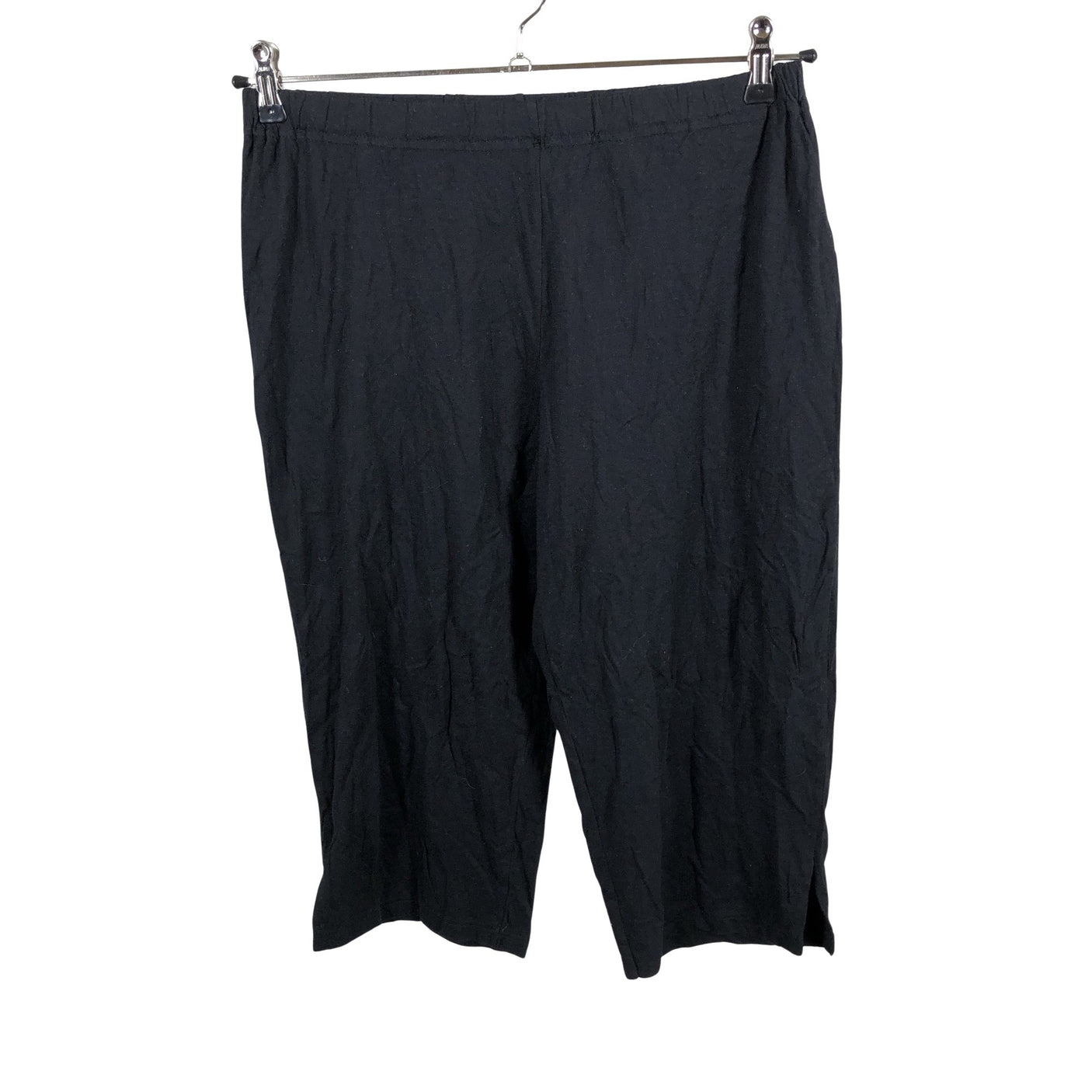 Unisex Nanso - Trikotaažist poolpikad püksid, suurus 38 - Must (2)