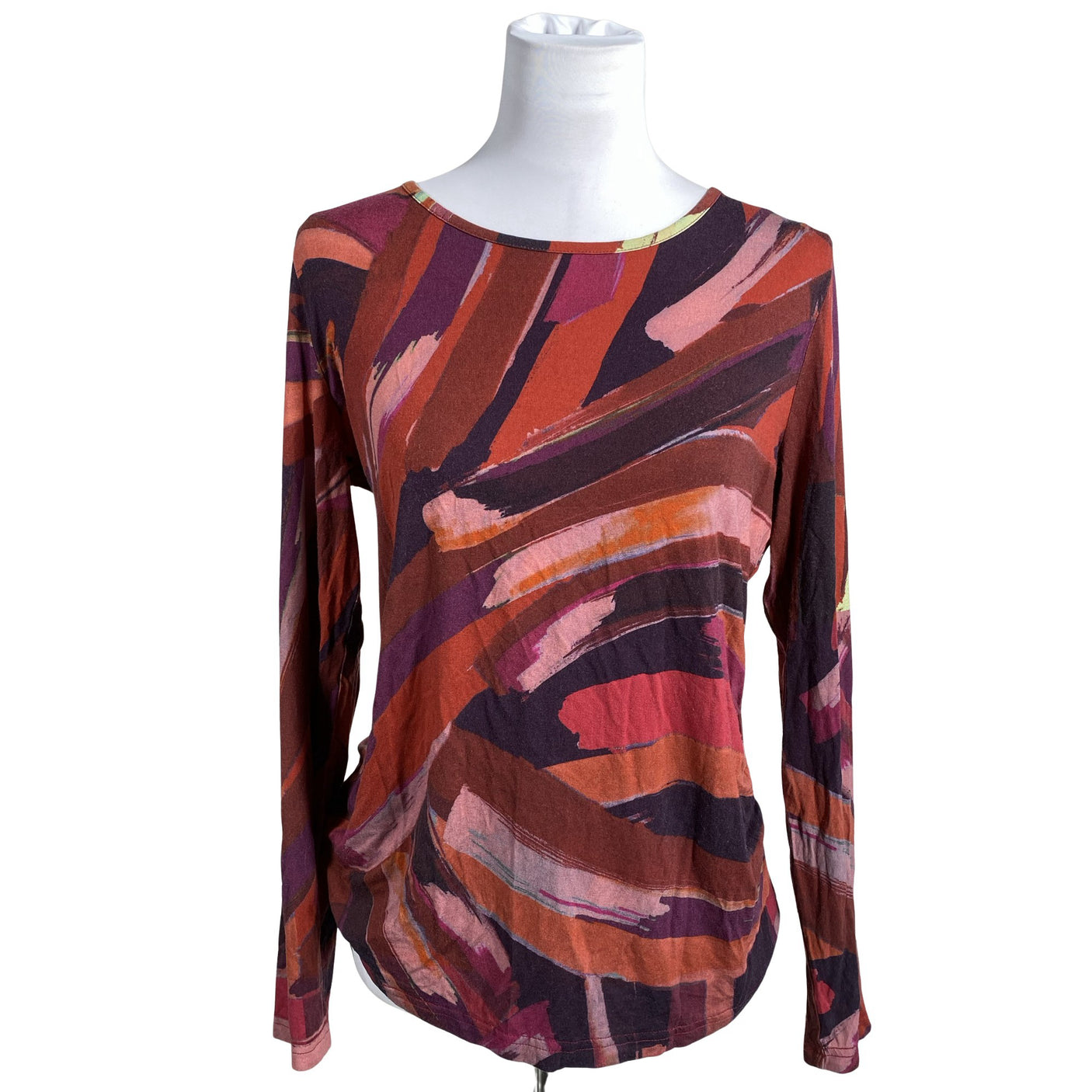 Unisex Niccolei - Trikotaažist pluus, suurus 38 - Pruun (1)