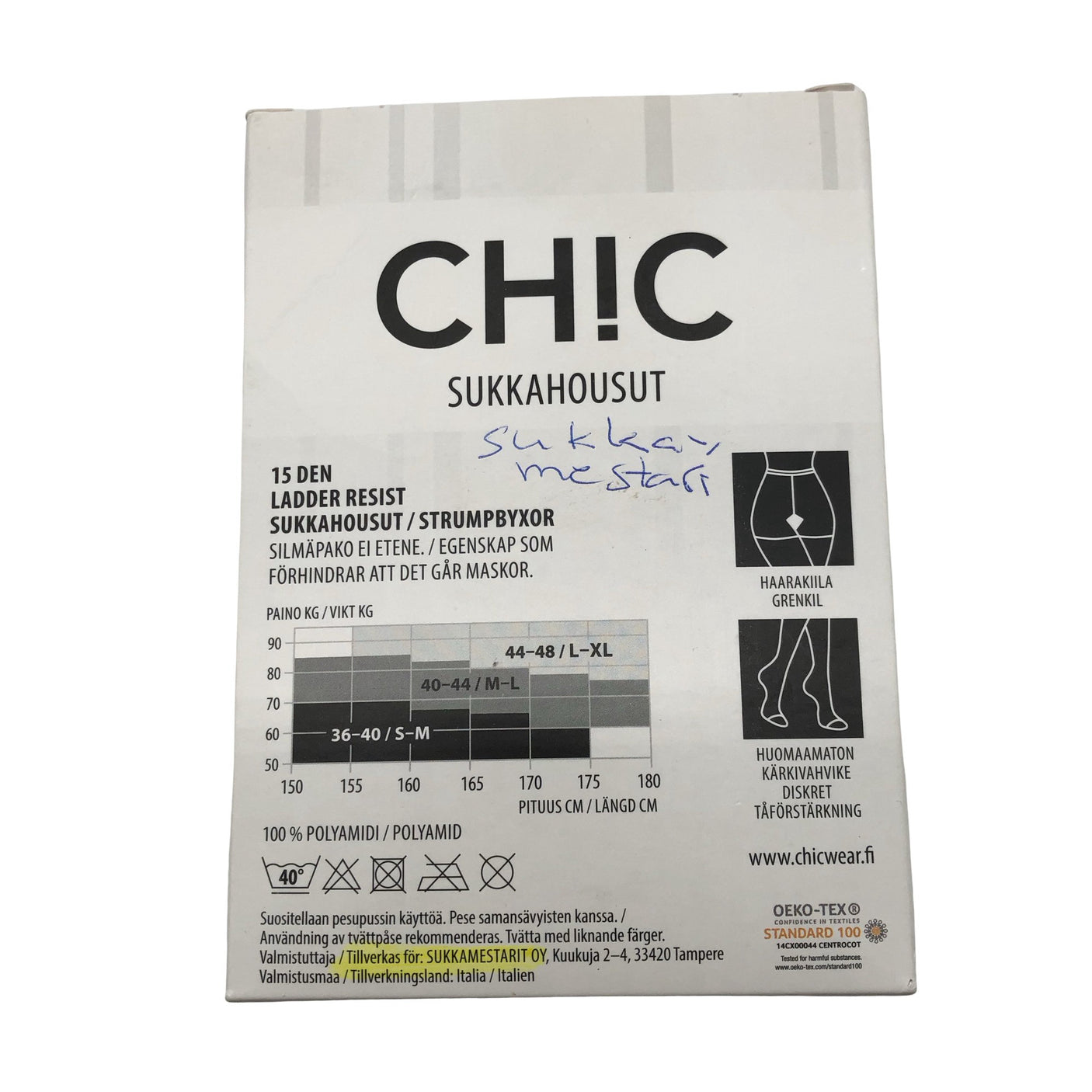 Unisex Sukkamestarit - Sukkpüksid, õhukesed, suurus 42 - Pruun (2)