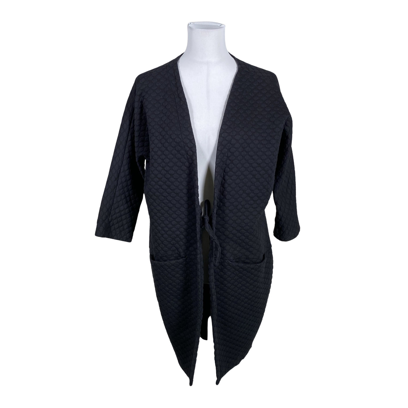 Unisex Aarrelabel - Kardigan, suurus 38 - Must (1)