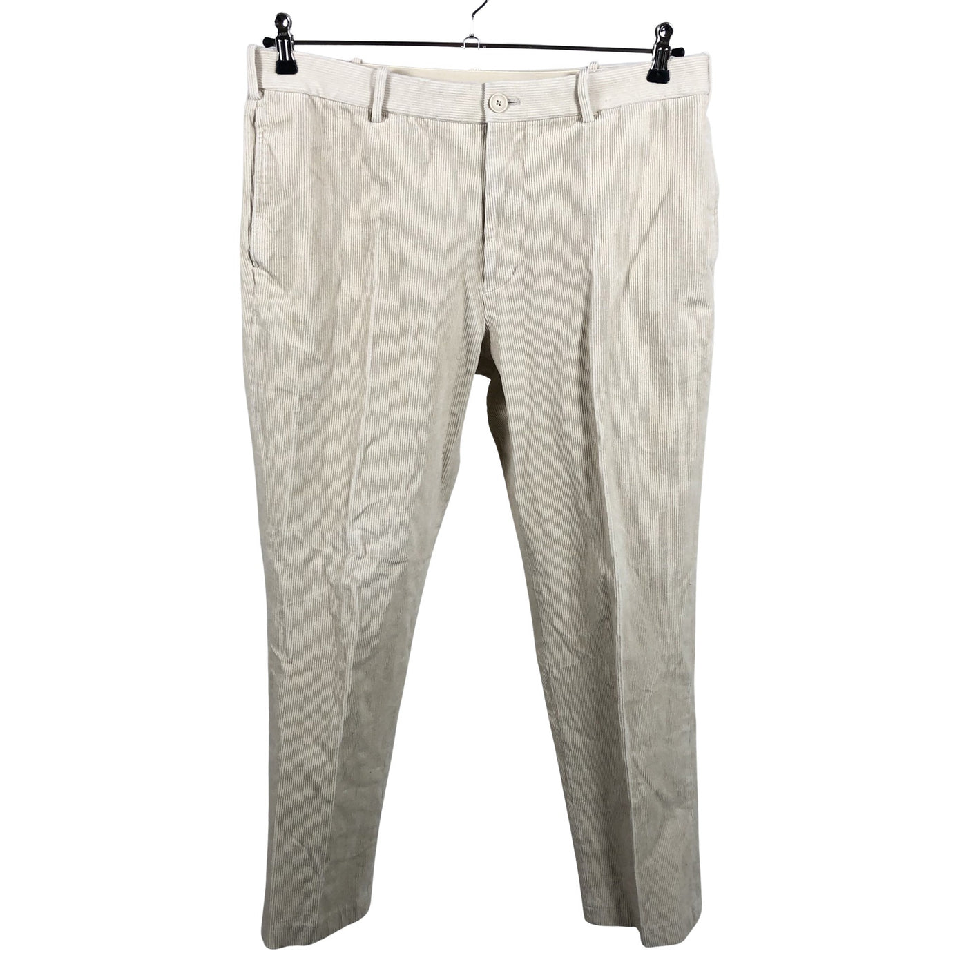 Unisex Uniqlo - Sametpüksid, suurus L - Beige (1)