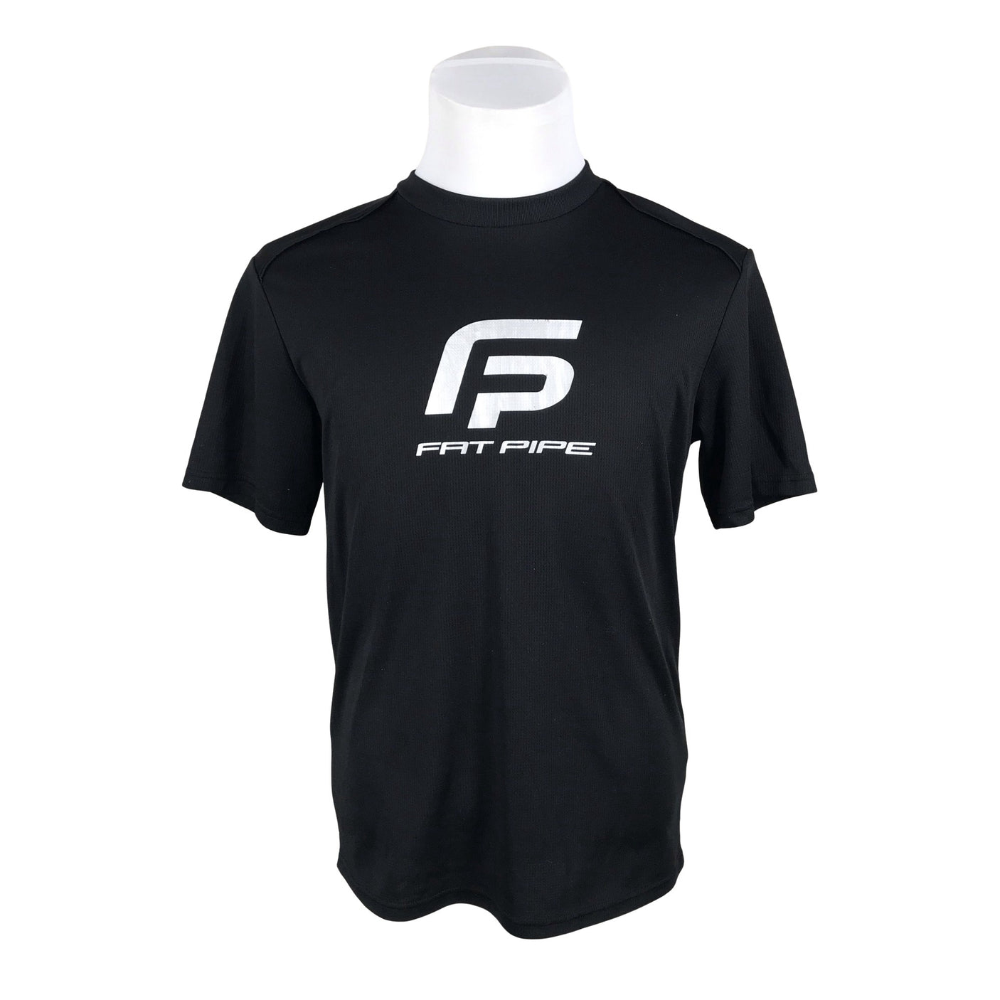 Unisex Fat Pipe - Spordisärk, lühikesed käised, suurus M - Must (1)