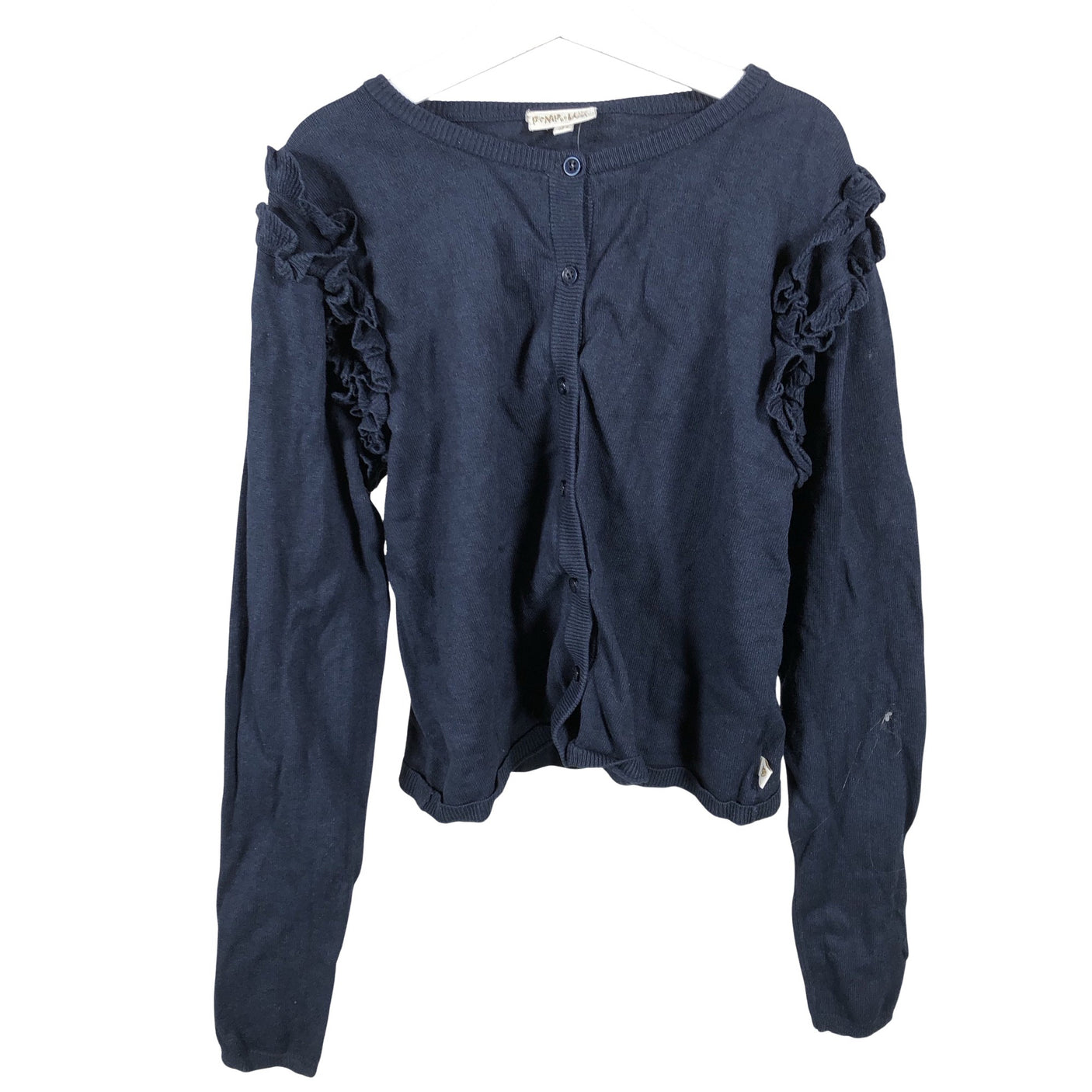Unisex POMPdeLUX - Kardigan, suurus 158 - 164 - Sinine (1)