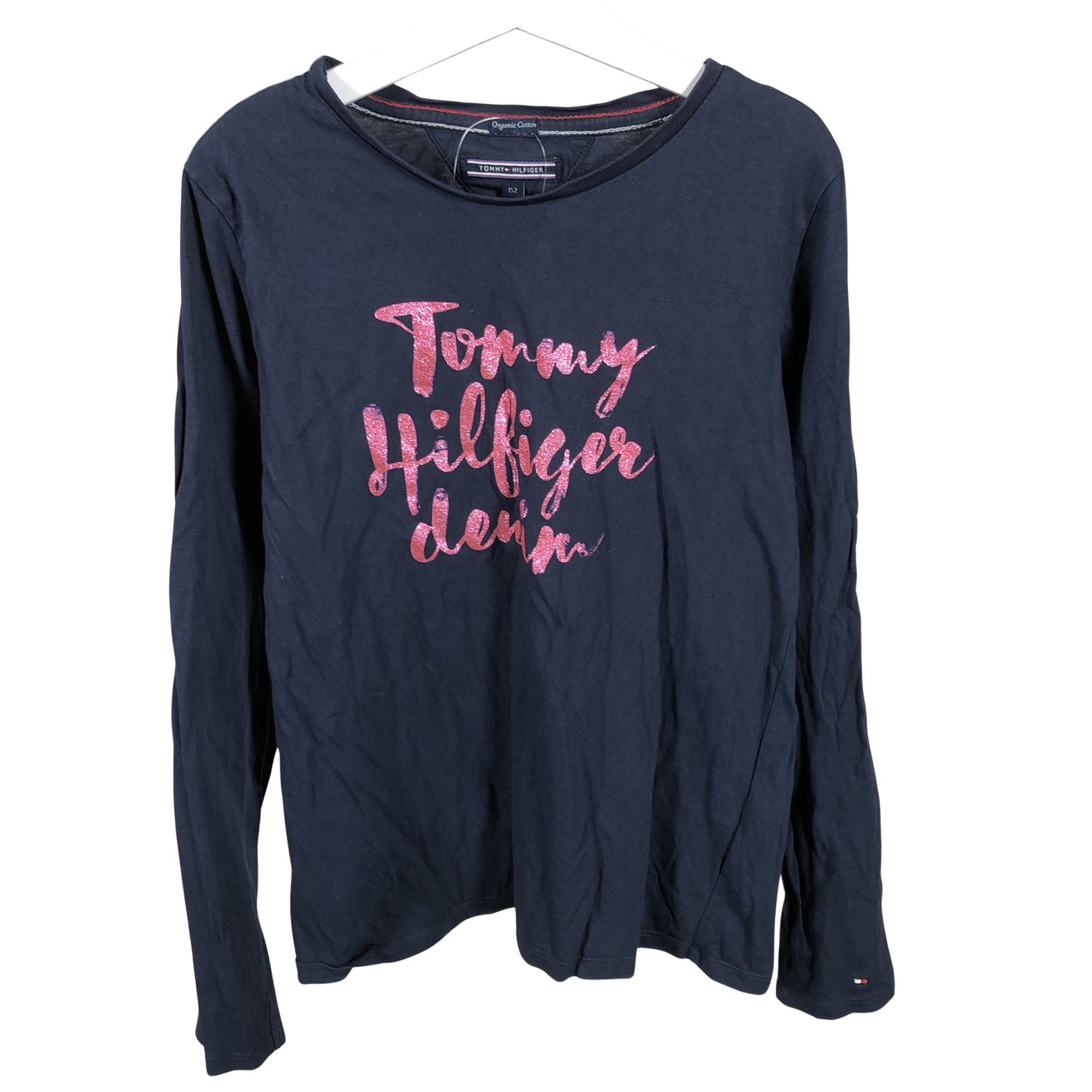 Unisex Tommy Hilfiger - Trikotaažist pluus, suurus 146 - 152 - Sinine (1)