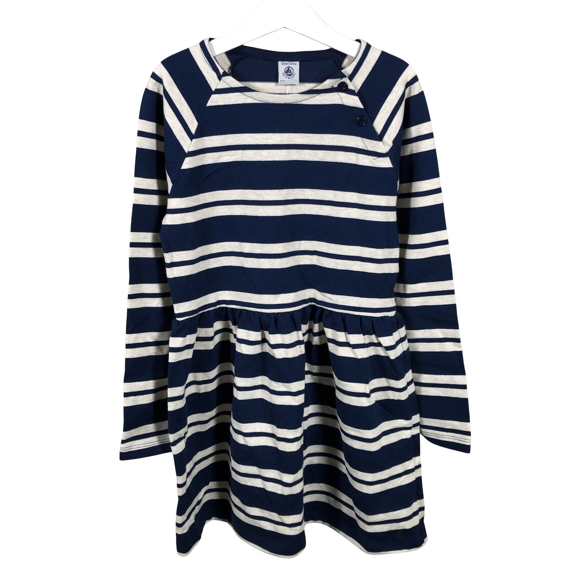 Unisex Petit Bateau - Kootud kleit, suurus 134 - 140 - Sinine (2)