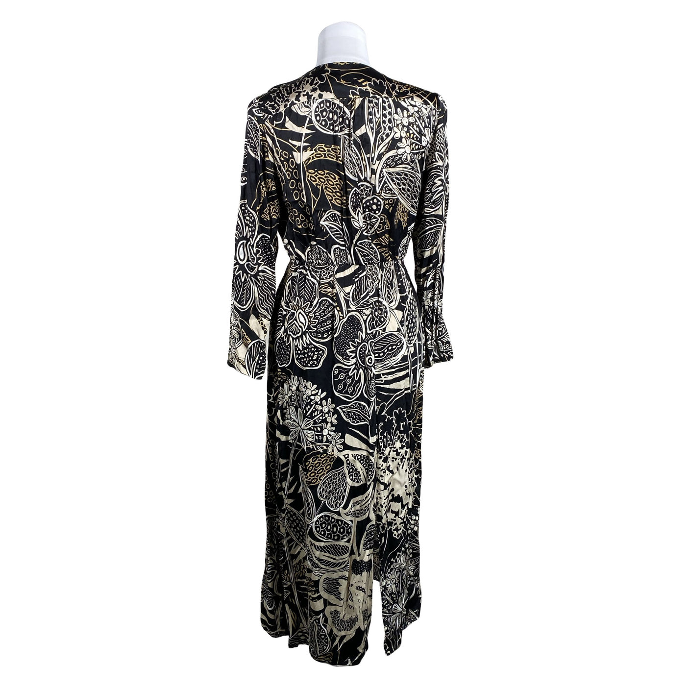 Unisex Andiata - Õhuke kleit, suurus 38 - Must (2)