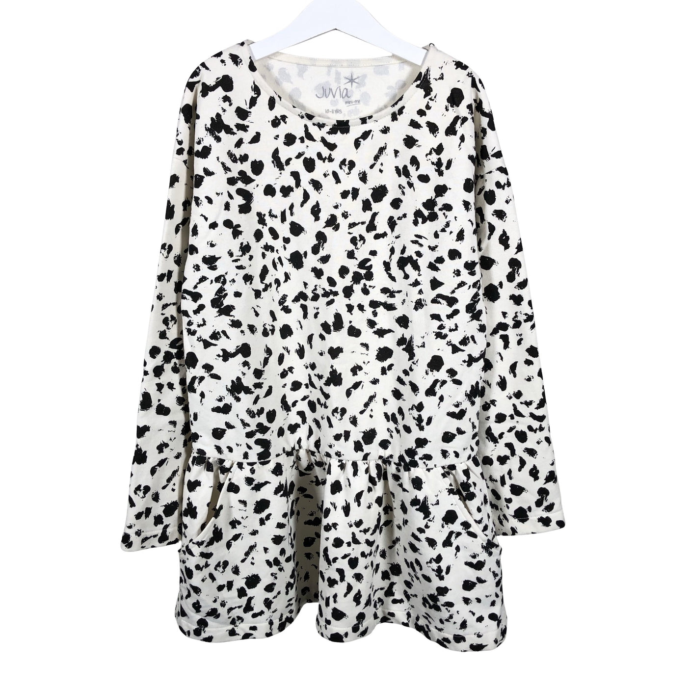 Unisex Juvia - Dressikangast kleit, suurus 140 - 146 - Looduslik valge (2)