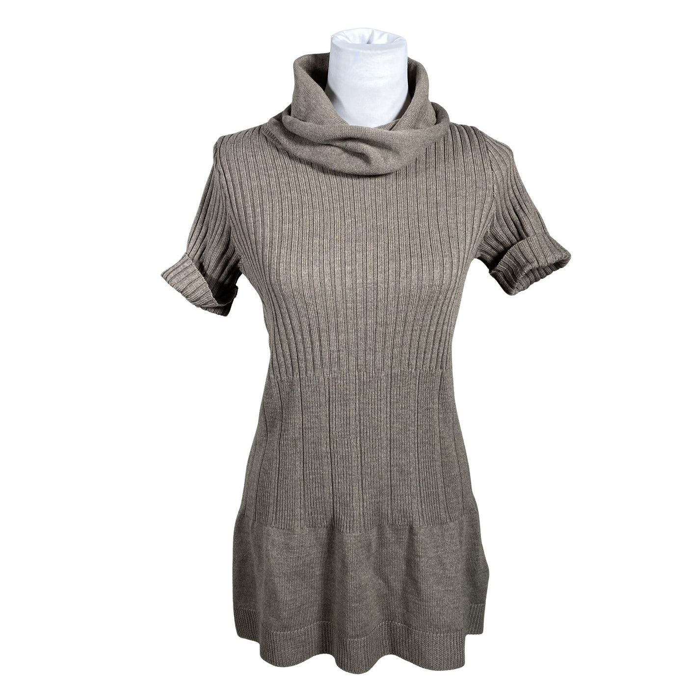 Unisex Skovhuus - Kootud tuunika, suurus 36 - Hall (1)