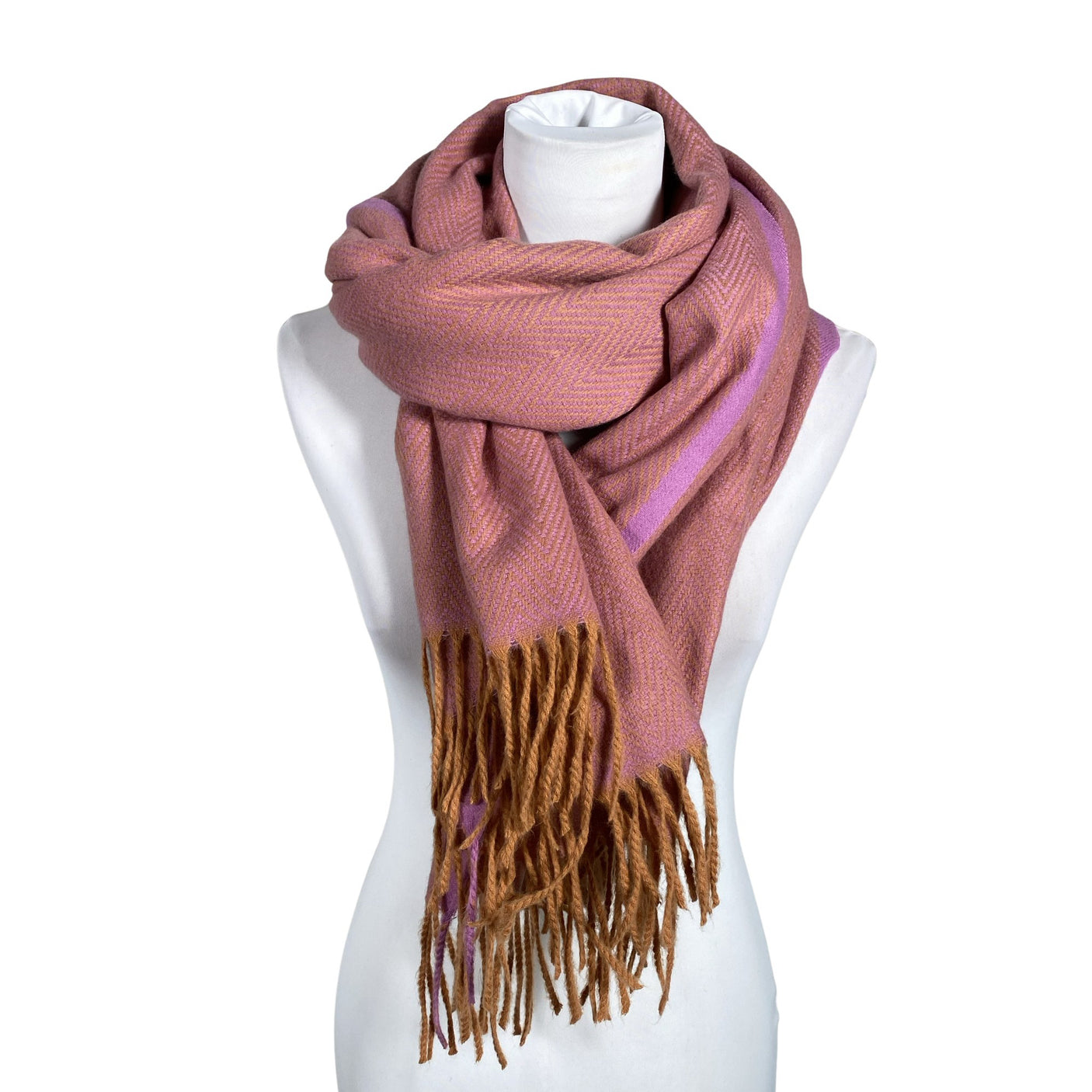 Unisex Tintoretto - Õhuke sall, suurus Maxi - Lilla (1)