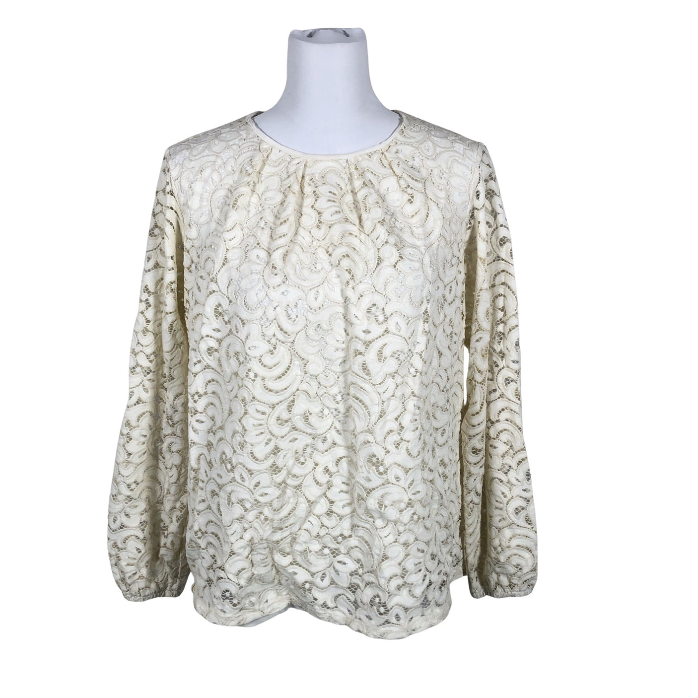 Unisex Holly & Whyte by Lindex - Pluus, suurus 38 - Looduslik valge (2)