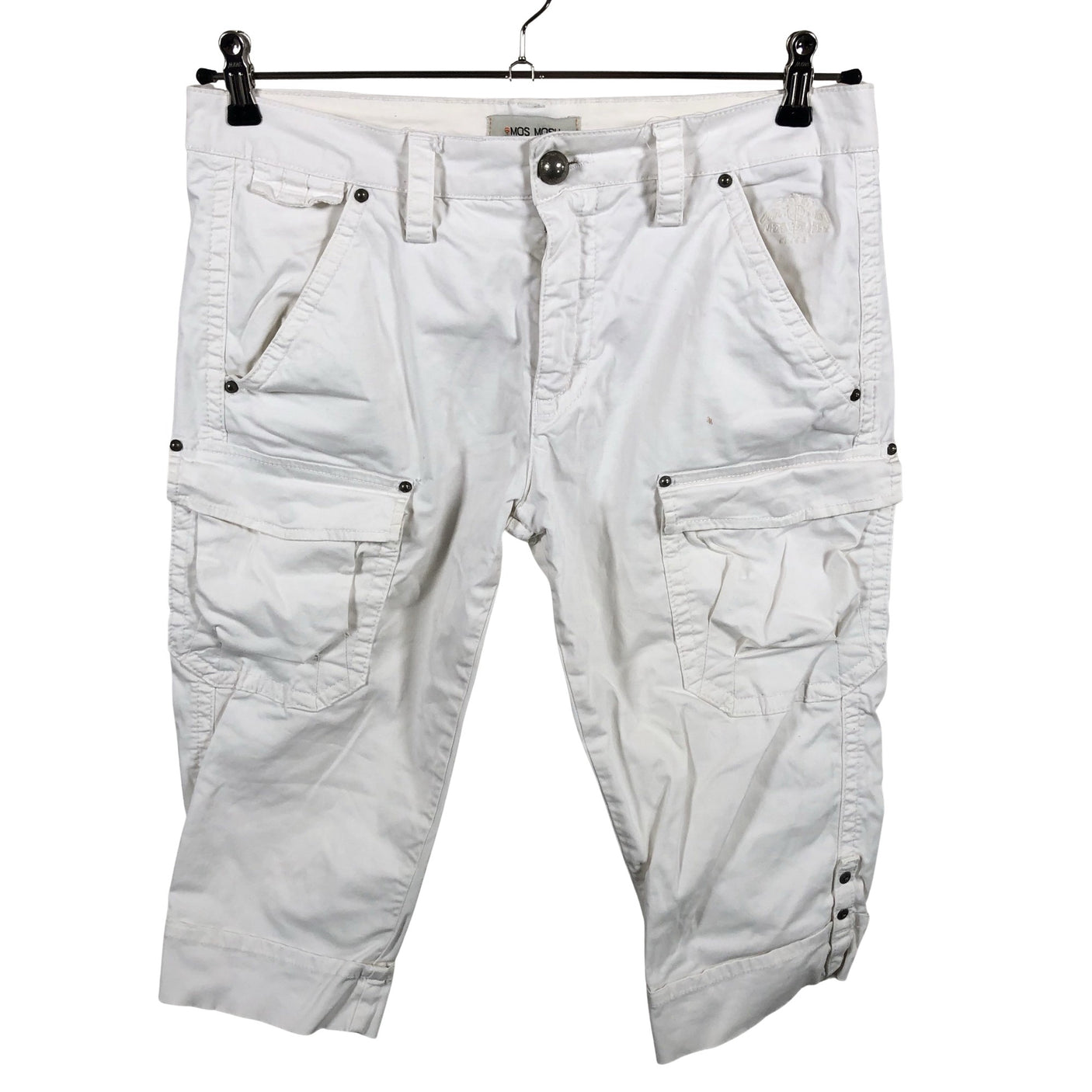 Unisex Mos Mosh - Lühikesed püksid, suurus W28 - Valge (2)