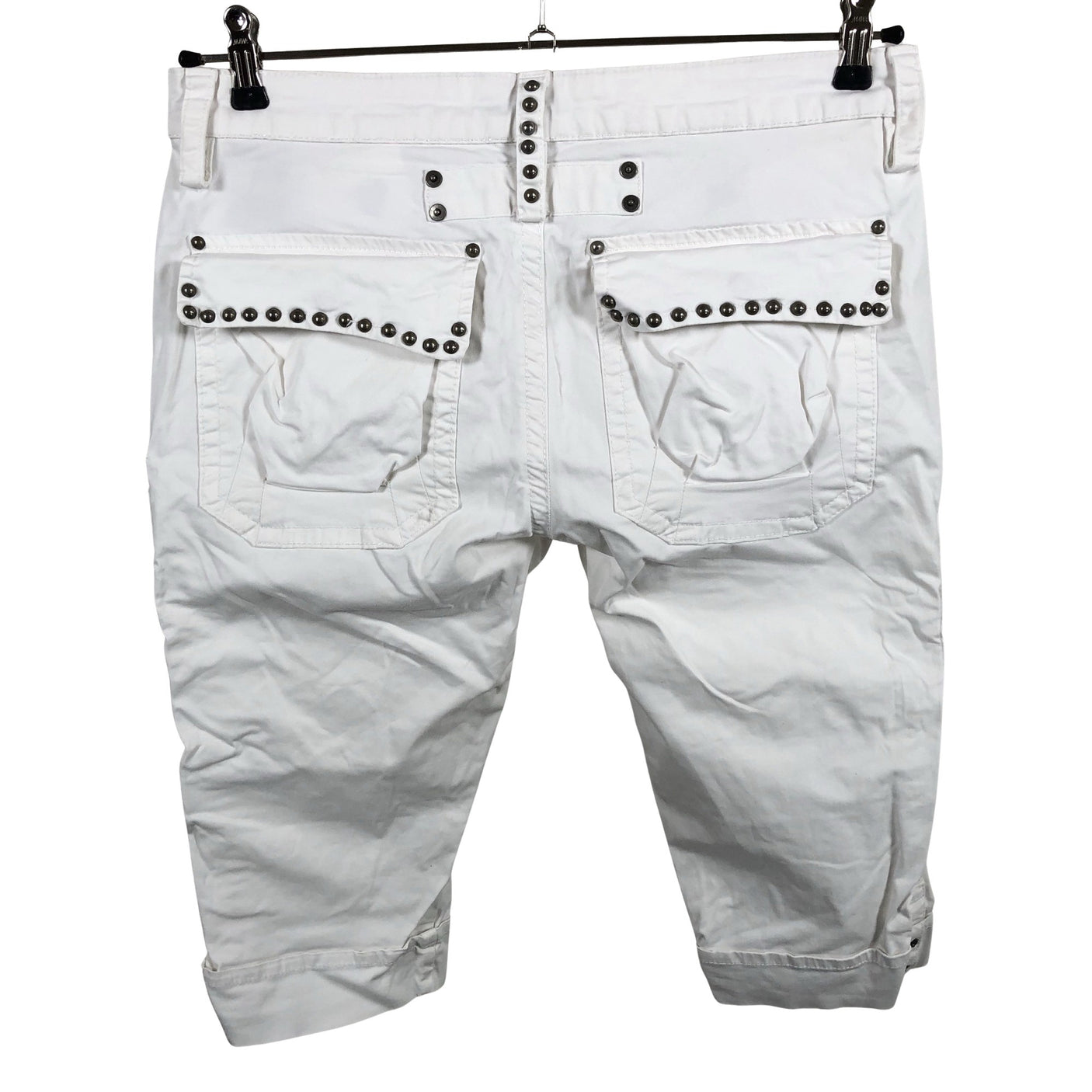 Unisex Mos Mosh - Lühikesed püksid, suurus W28 - Valge (3)