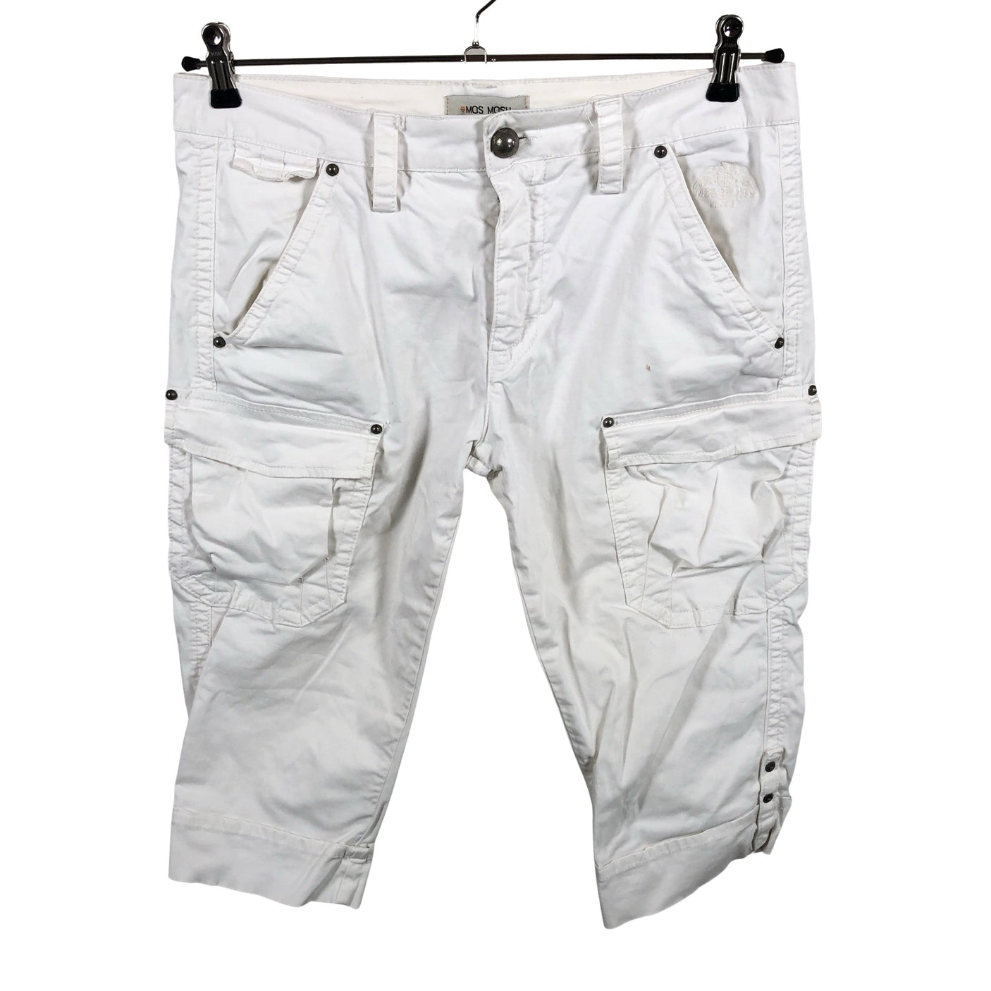 Unisex Mos Mosh - Lühikesed püksid, suurus W28 - Valge (1)