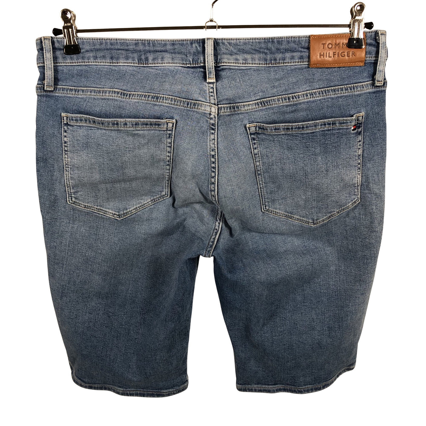 Unisex Tommy Hilfiger - Teksast lühikesed püksid, suurus W33 - Sinine (7)