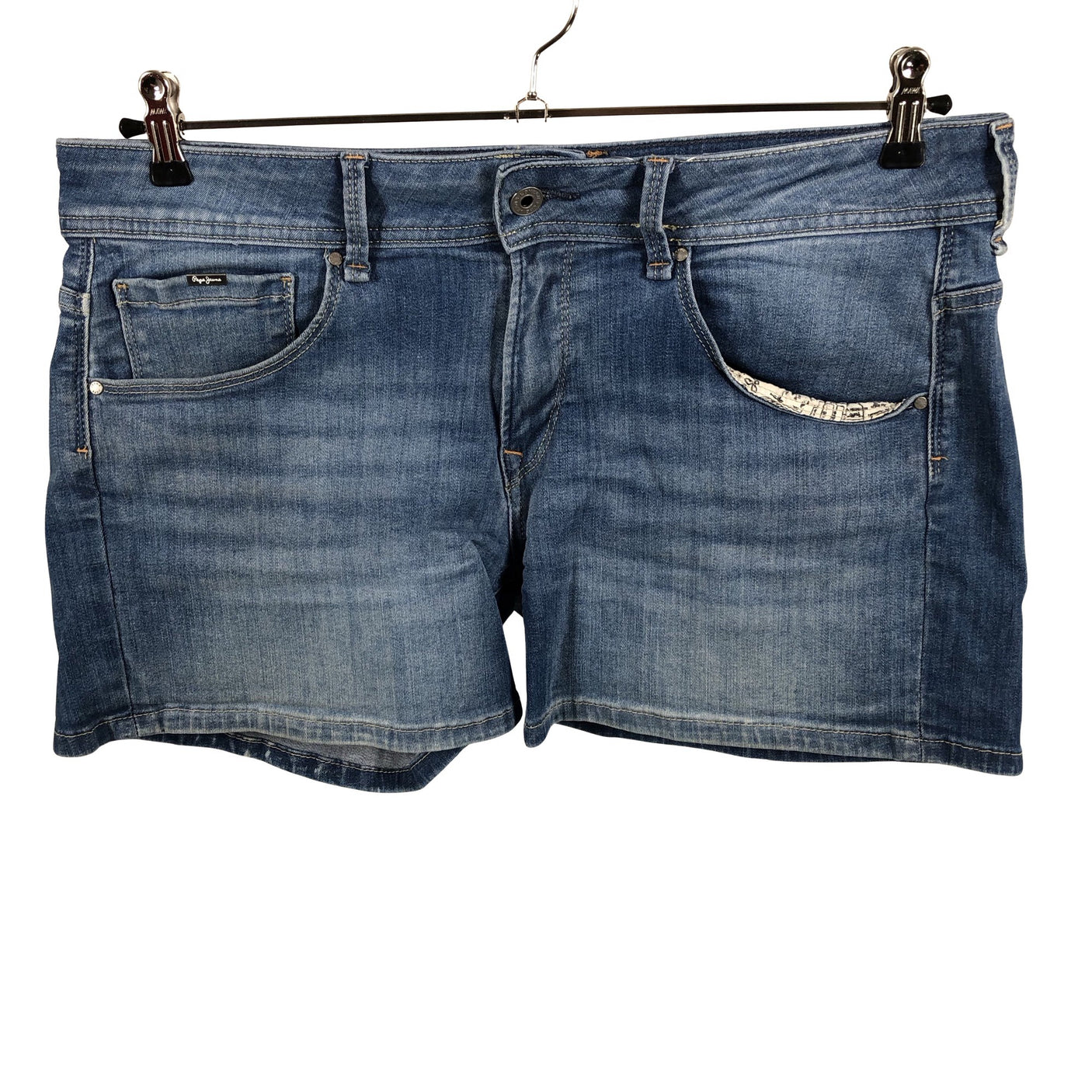 Unisex Pepe Jeans - Teksast lühikesed püksid, suurus 40 - Helesinine (2)