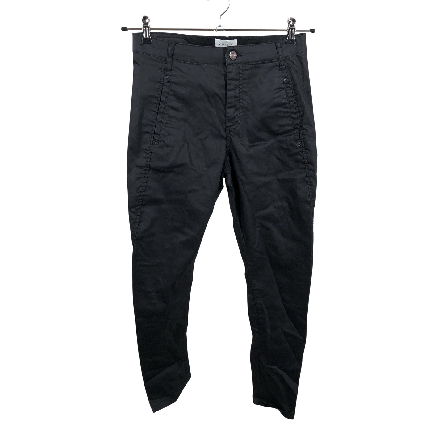 Unisex Fiveunits - Mittevenivad püksid, suurus W28 - Must (1)