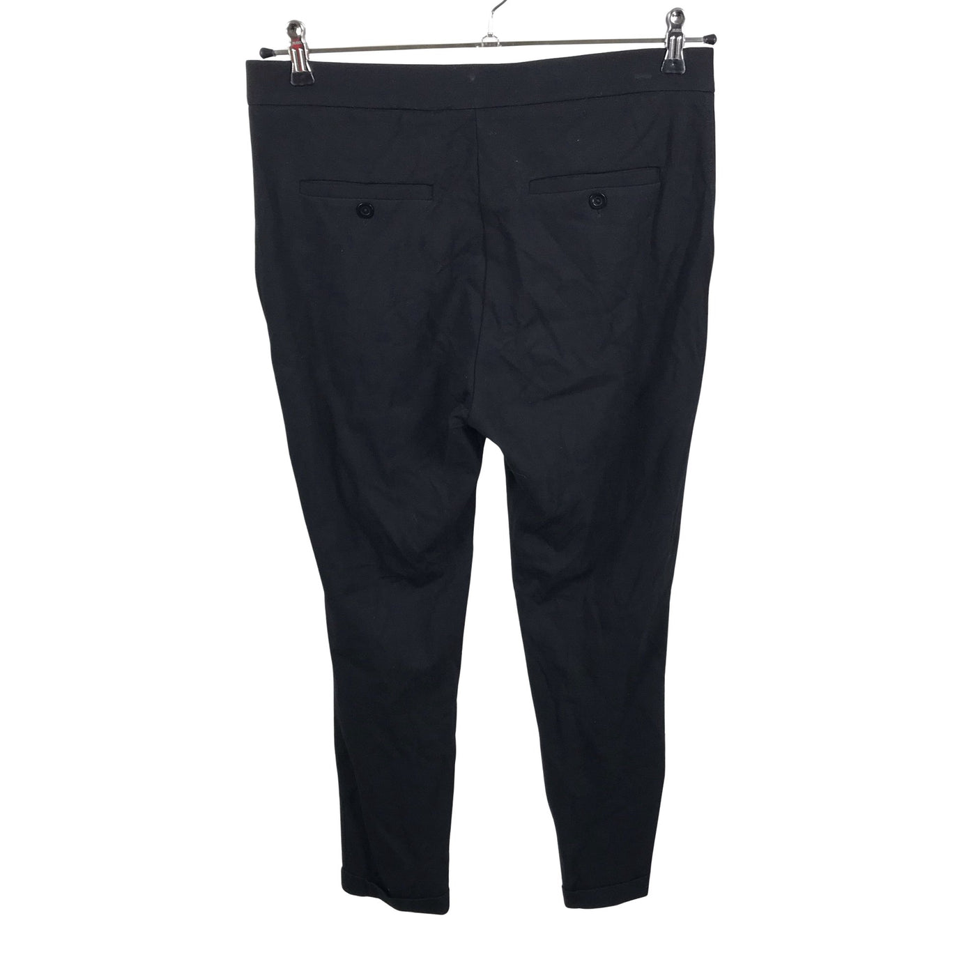 Unisex Part two - Trikotaažist püksid, suurus 38 - Must (4)