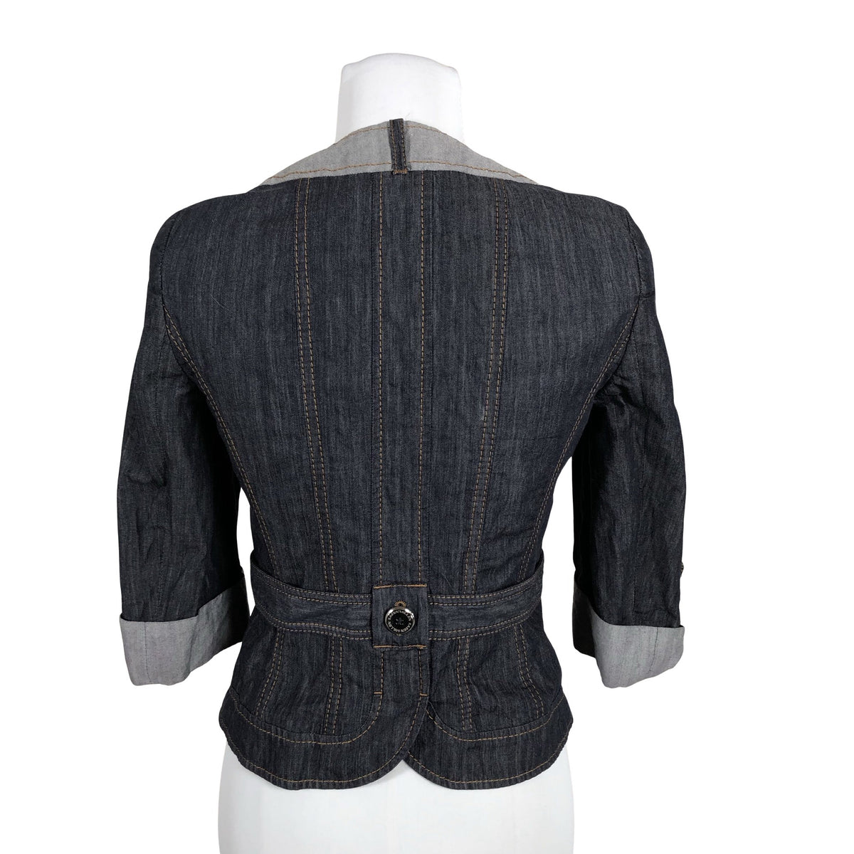 Unisex Karen Millen - Teksatagi, suurus 38 - Sinine (2)