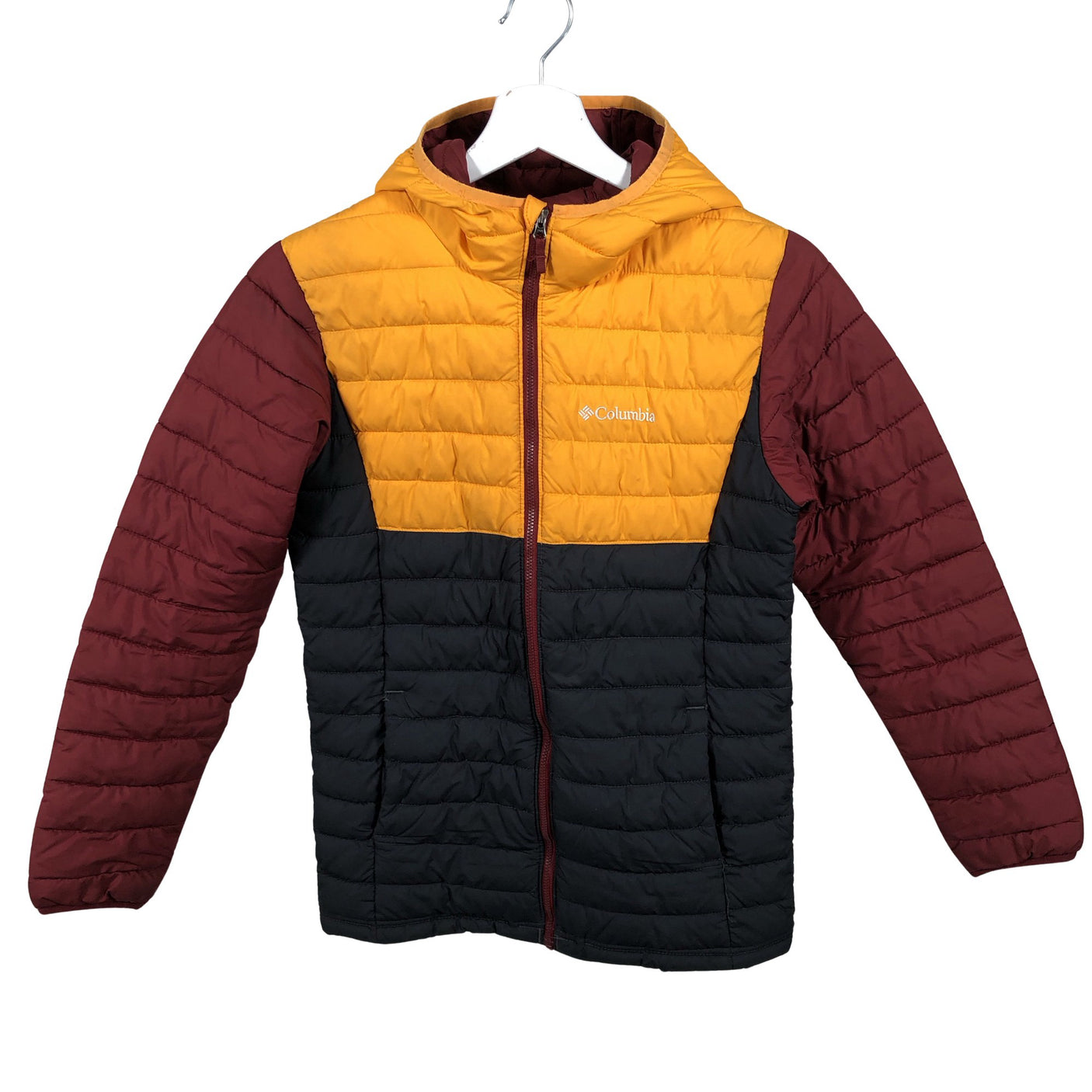 Unisex Columbia - Õhem talvejope, suurus 158 - 164 - Kollane (2)