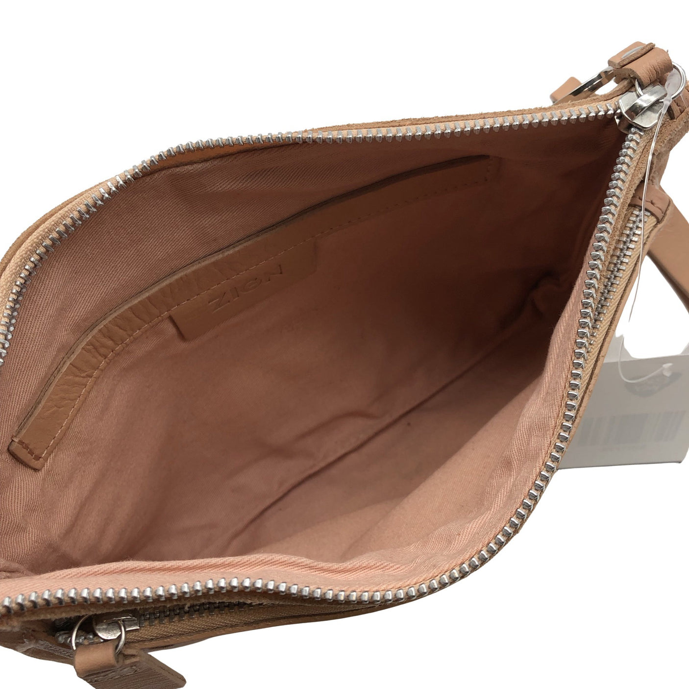 Unisex Zign - Käekott, suurus Mini - Beige (2)