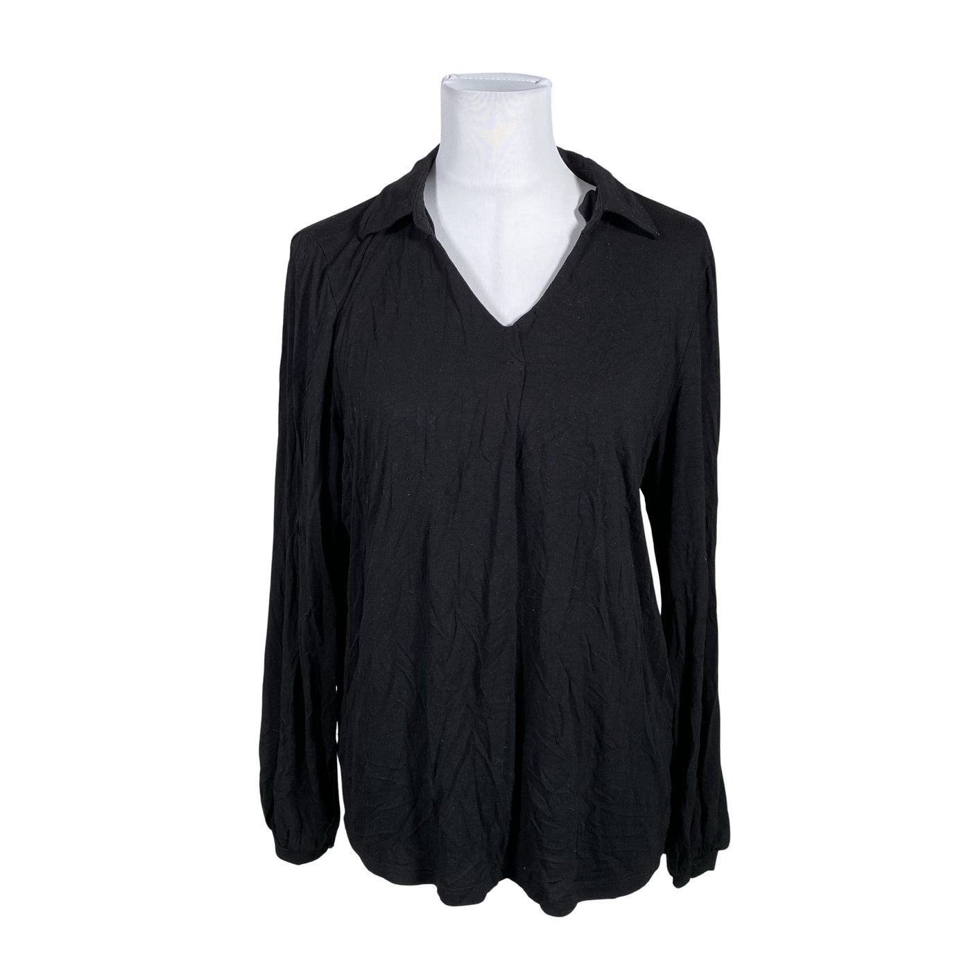 Unisex me&i - Trikotaažist pluus, suurus 40 - Must (1)