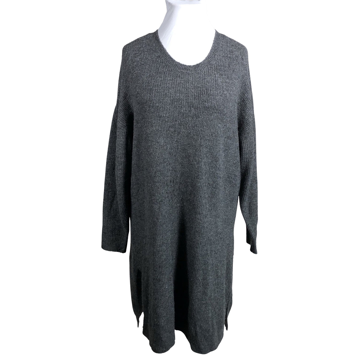Unisex Zizzi - Kootud kleit, suurus 44 - Hall (1)