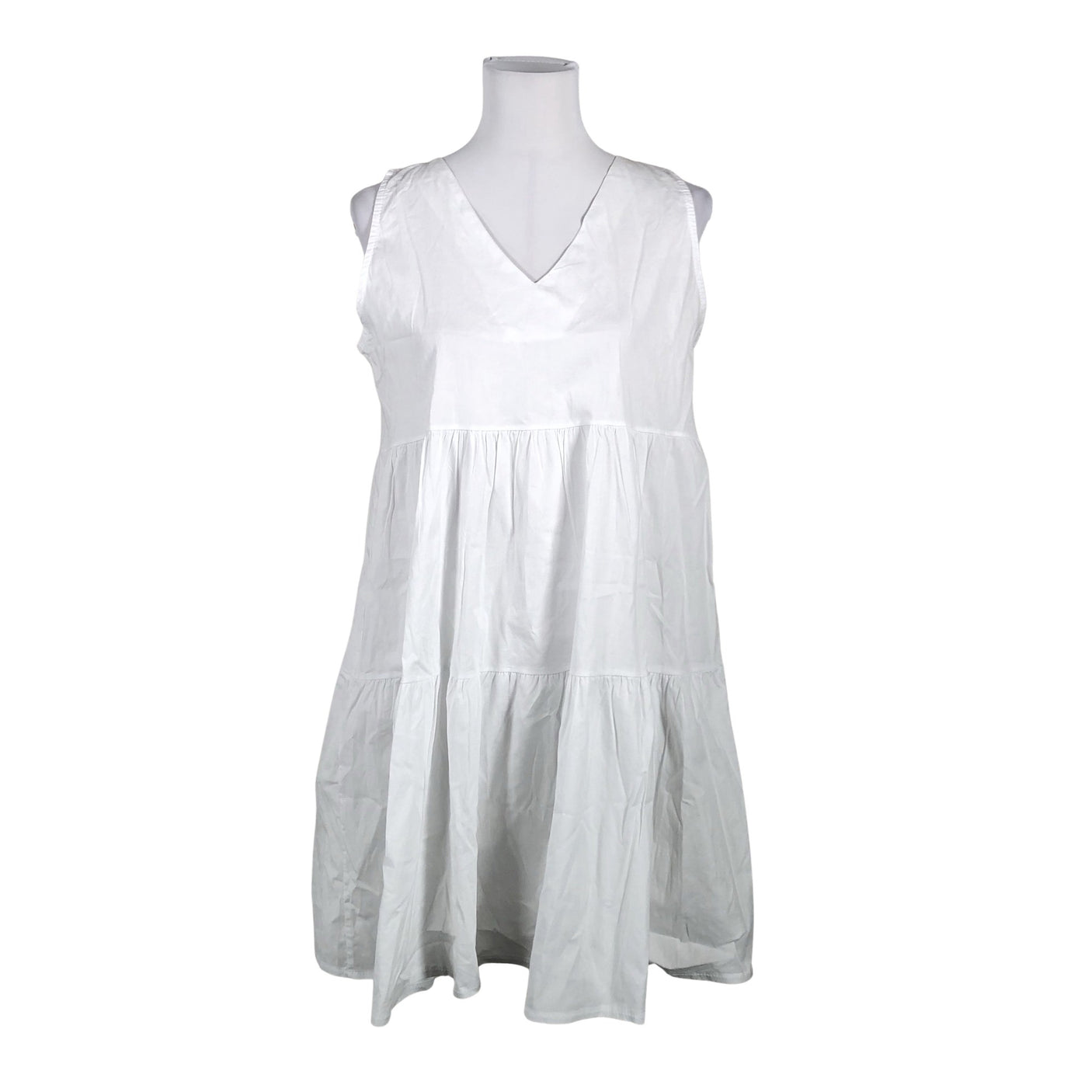 Unisex KIKISIX - Mitteveniv kleit, suurus 38 - Valge (1)